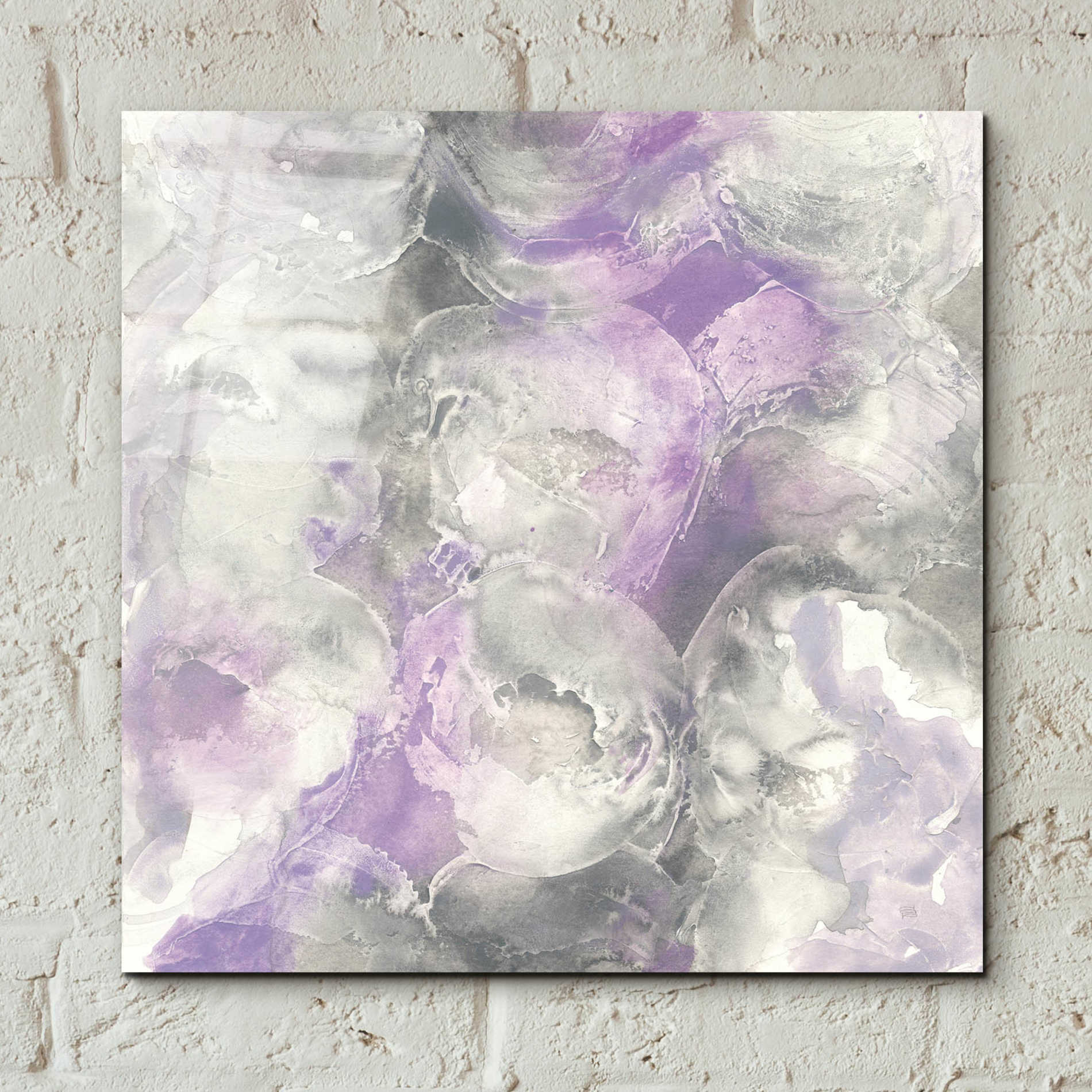 Epic Art  'Amethyst Circles I' by Chris Paschke,12x12