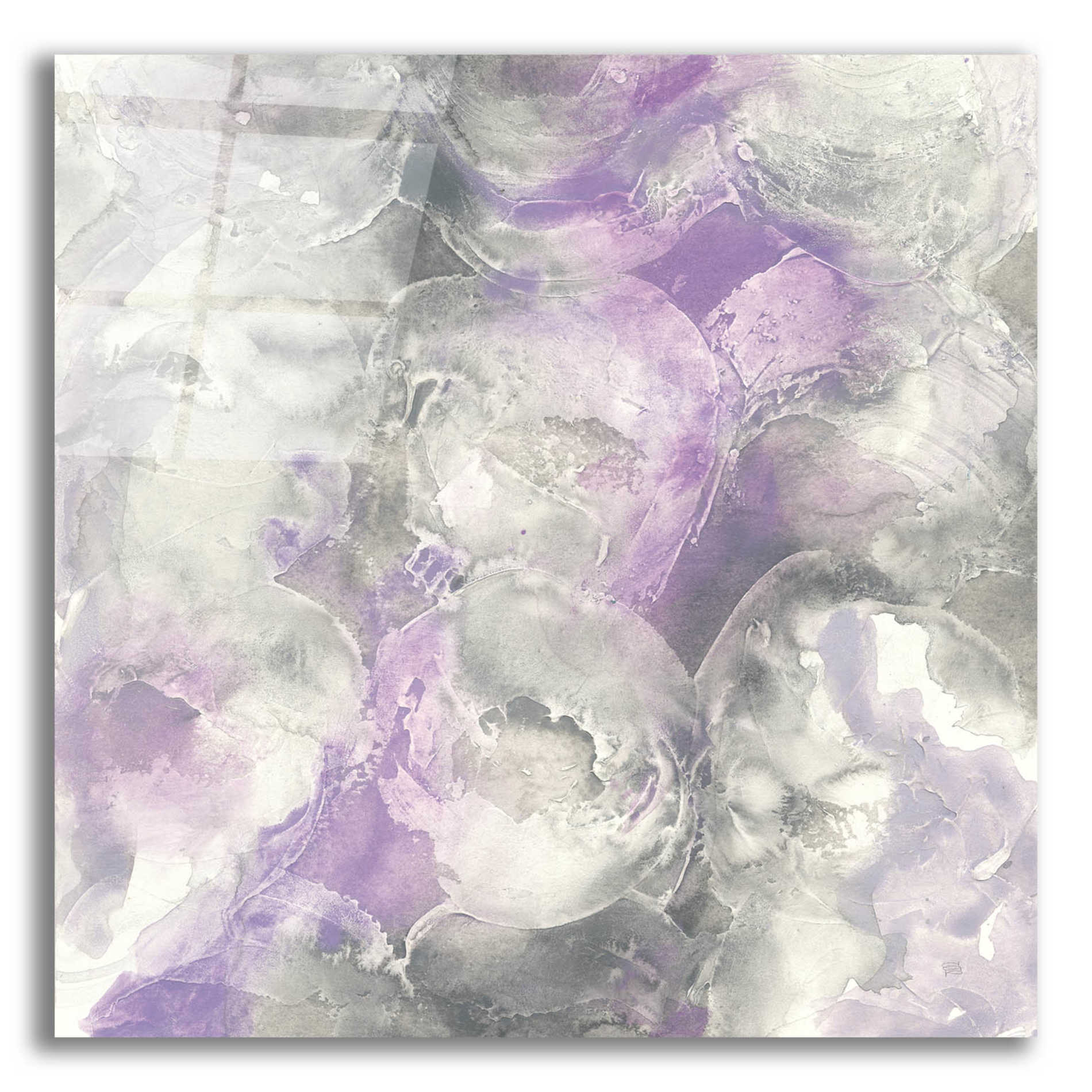 Epic Art  'Amethyst Circles I' by Chris Paschke,12x12