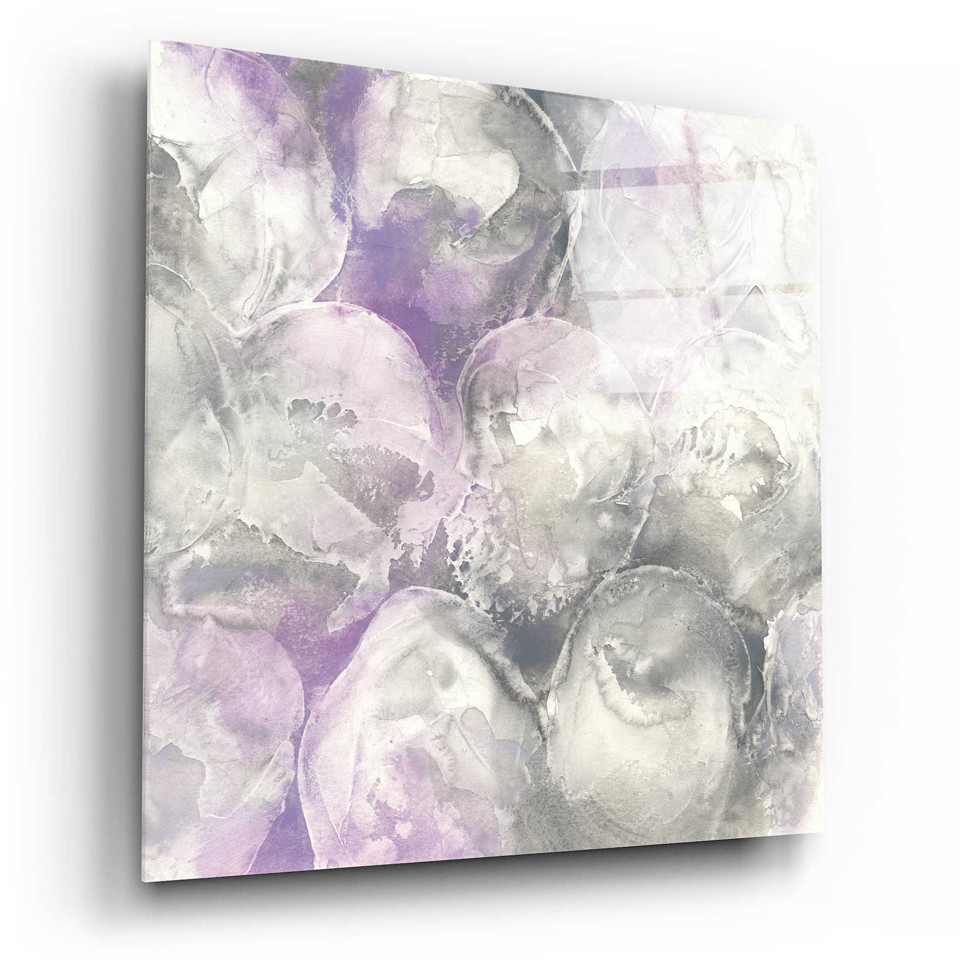 Epic Art  'Amethyst Circles II' by Chris Paschke,12x12