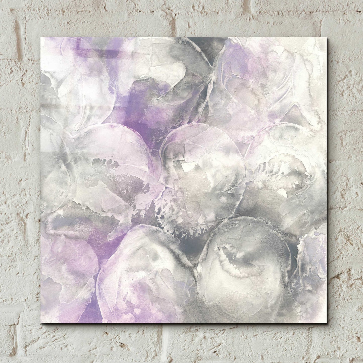 Epic Art  'Amethyst Circles II' by Chris Paschke,12x12