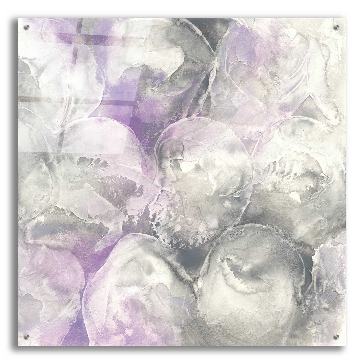 Epic Art  'Amethyst Circles II' by Chris Paschke,36x36