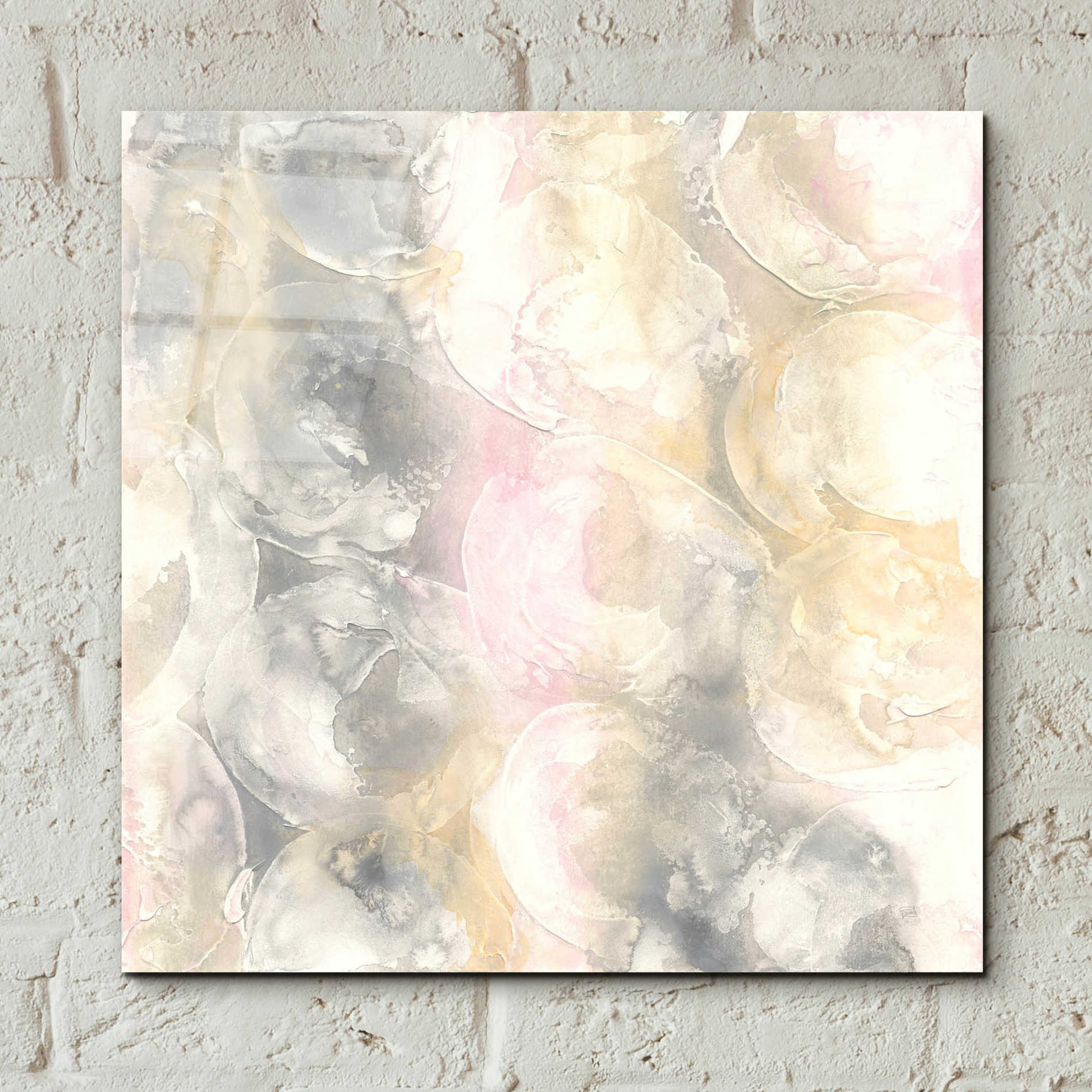 Epic Art  'Blush Circles II' by Chris Paschke,12x12