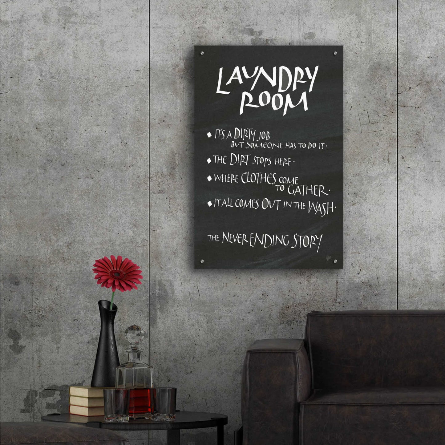 Epic Art  'Laundry Room Sayings' by Chris Paschke,24x36