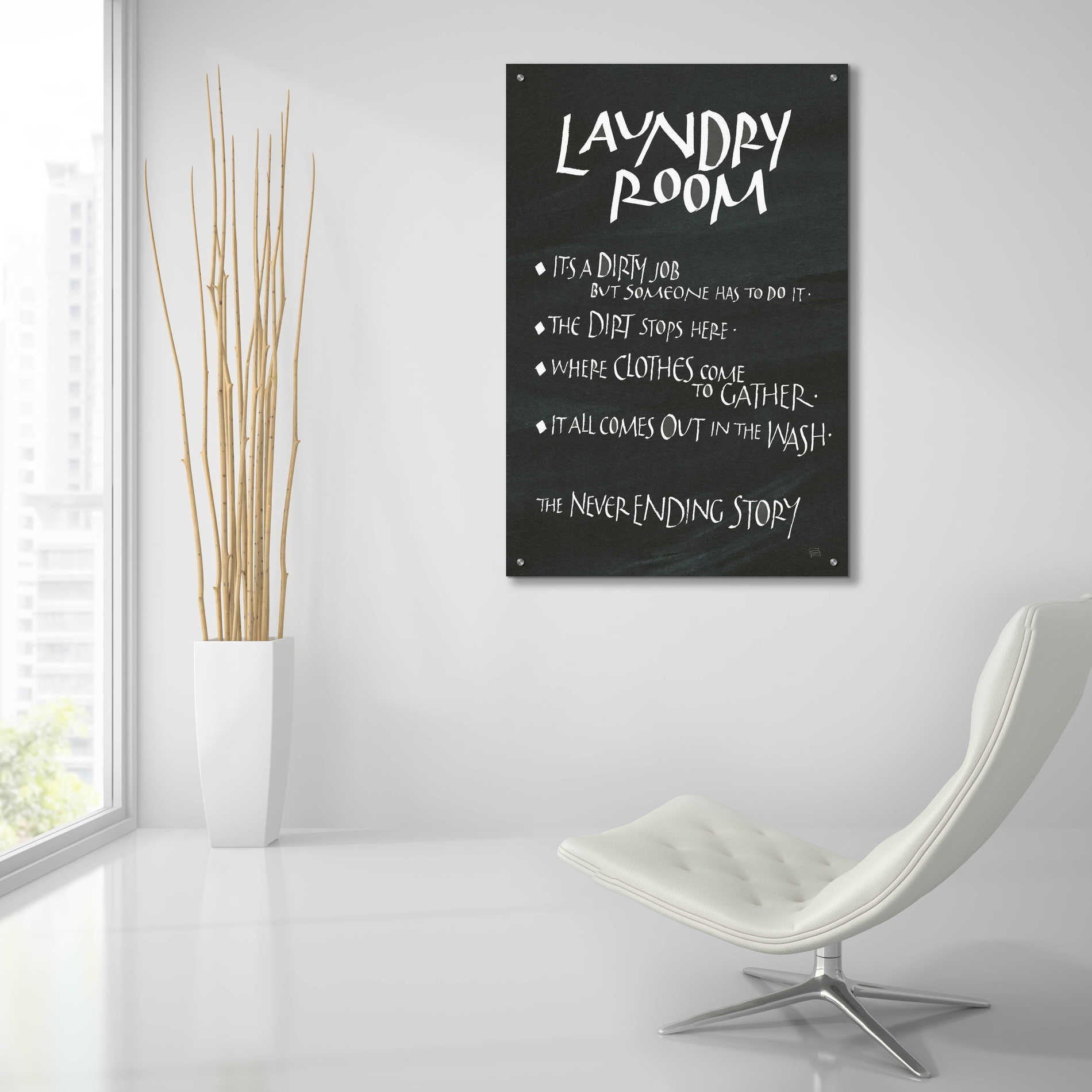 Epic Art  'Laundry Room Sayings' by Chris Paschke,24x36