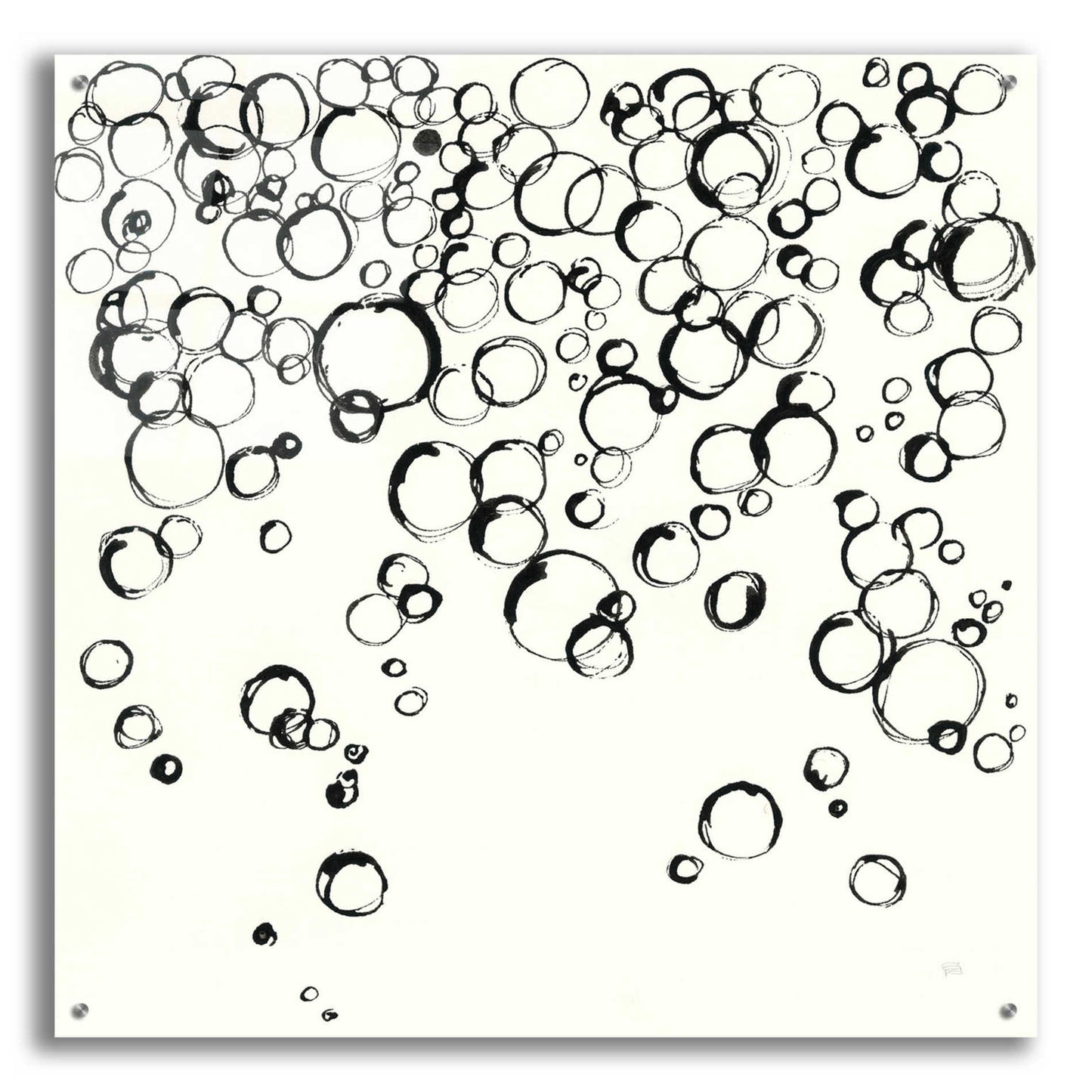 Epic Art  'Bubbles III' by Chris Paschke,36x36