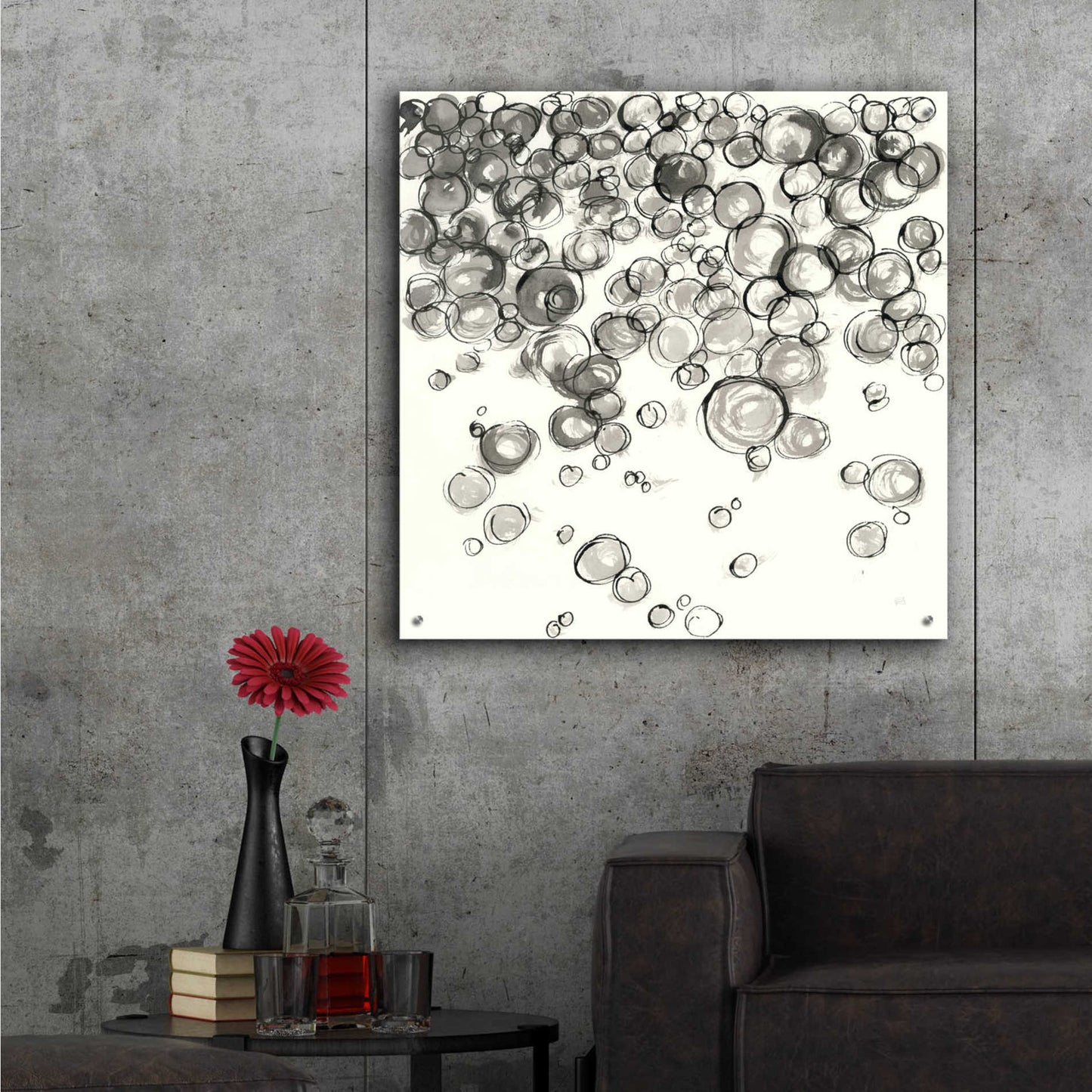 Epic Art  'Bubbles IV' by Chris Paschke,36x36