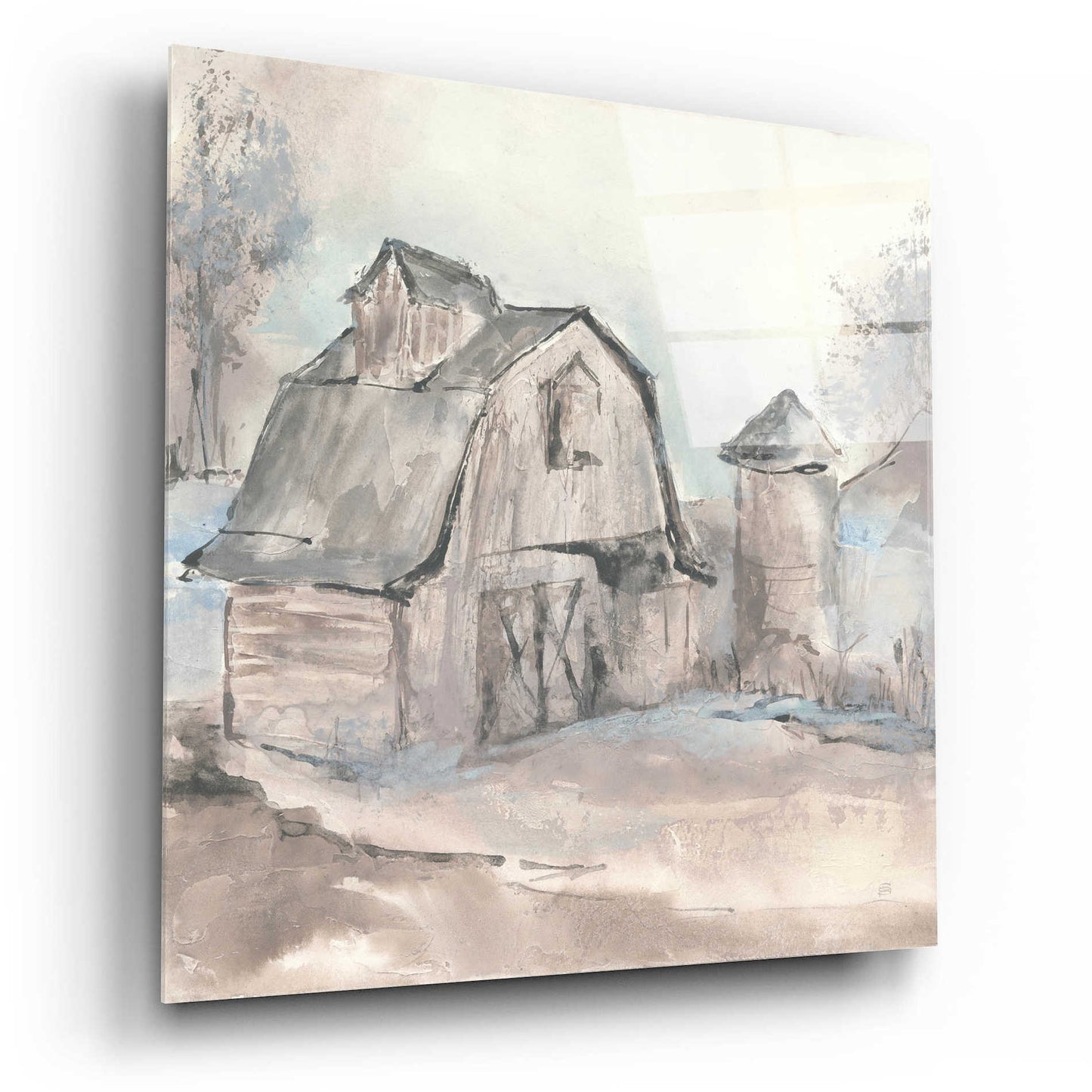 Epic Art  'Barn V' by Chris Paschke,12x12