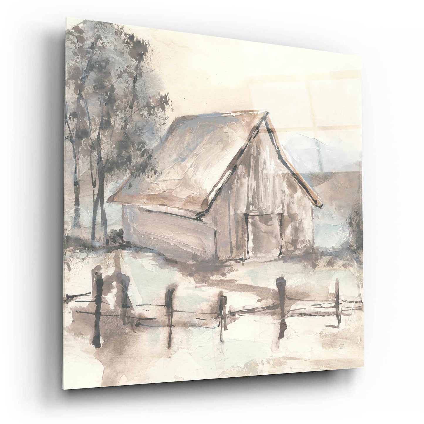 Epic Art  'Barn VII' by Chris Paschke,12x12