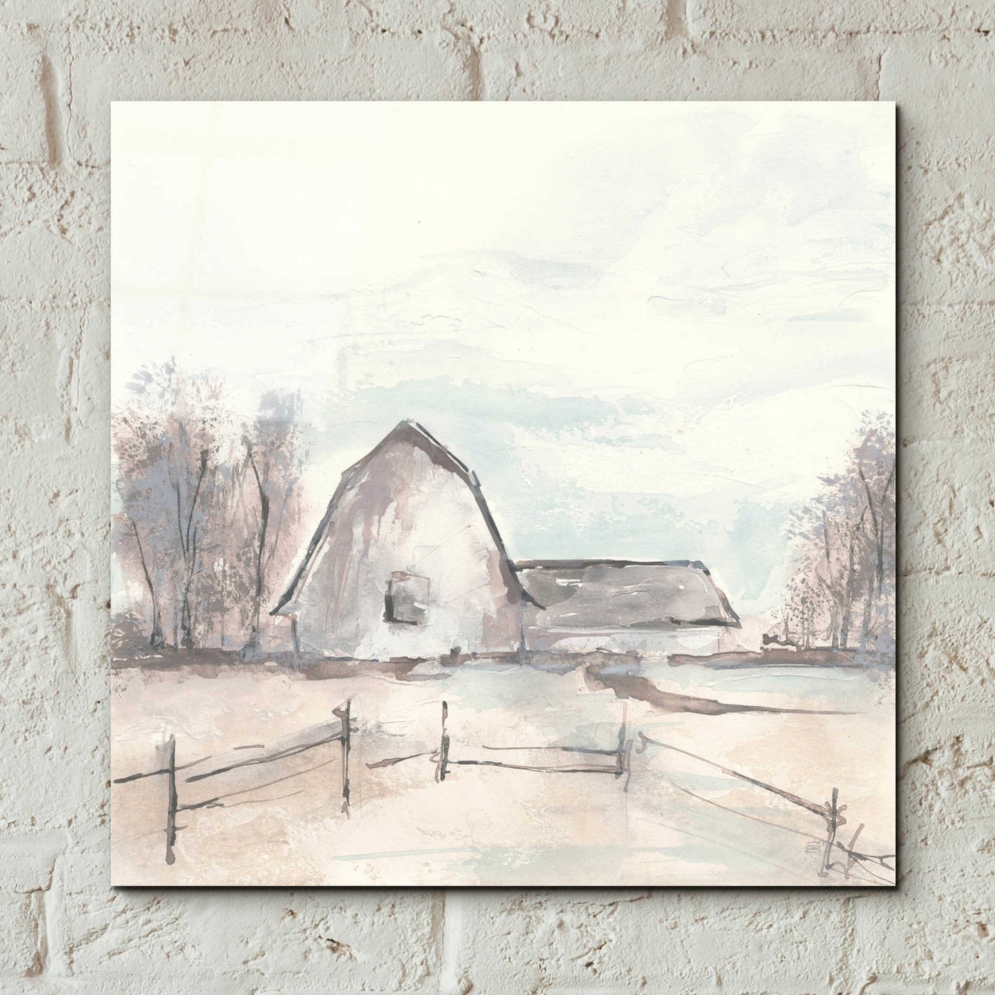 Epic Art  'Barn VIII' by Chris Paschke,12x12