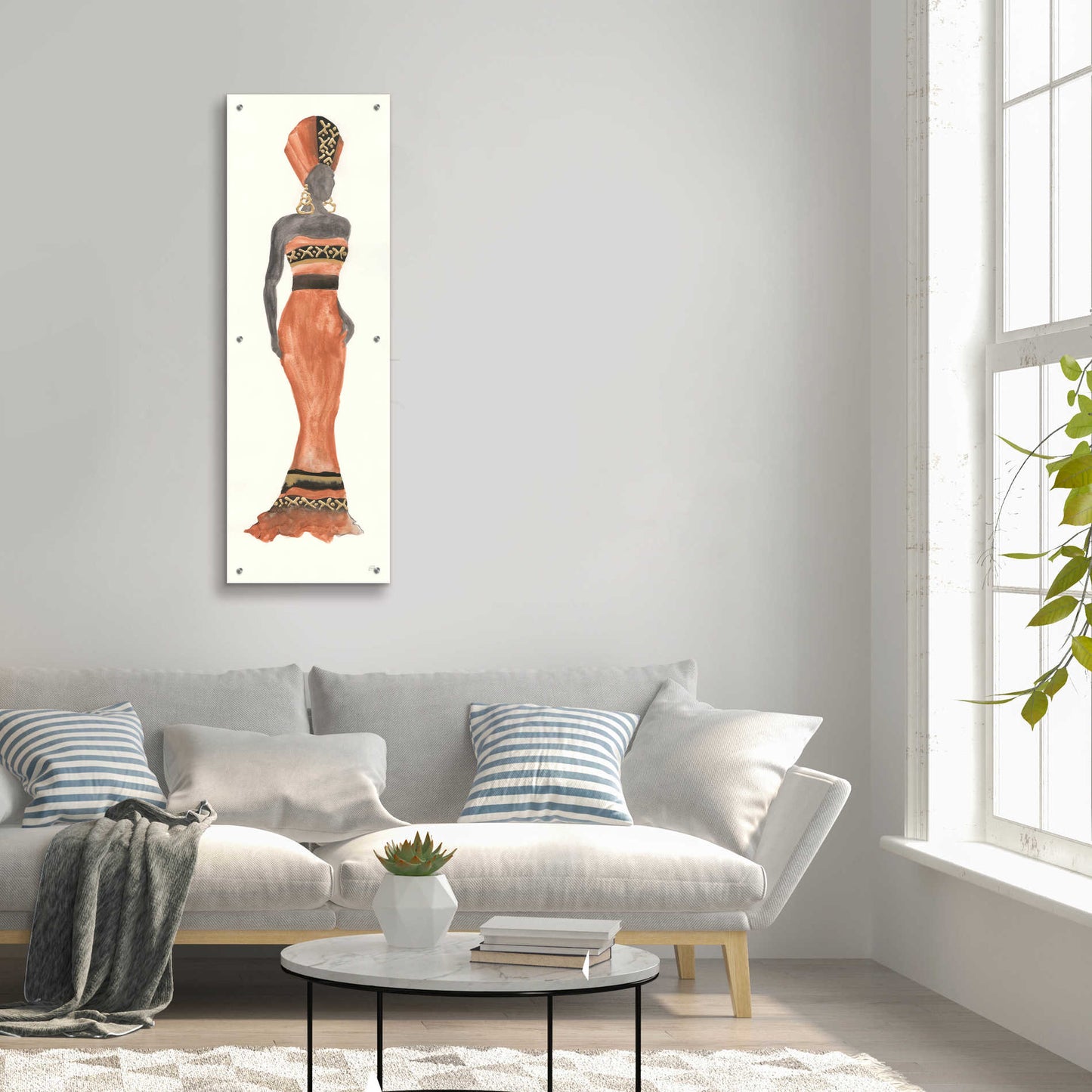 Epic Art  'Global Fashion I' by Chris Paschke,16x48