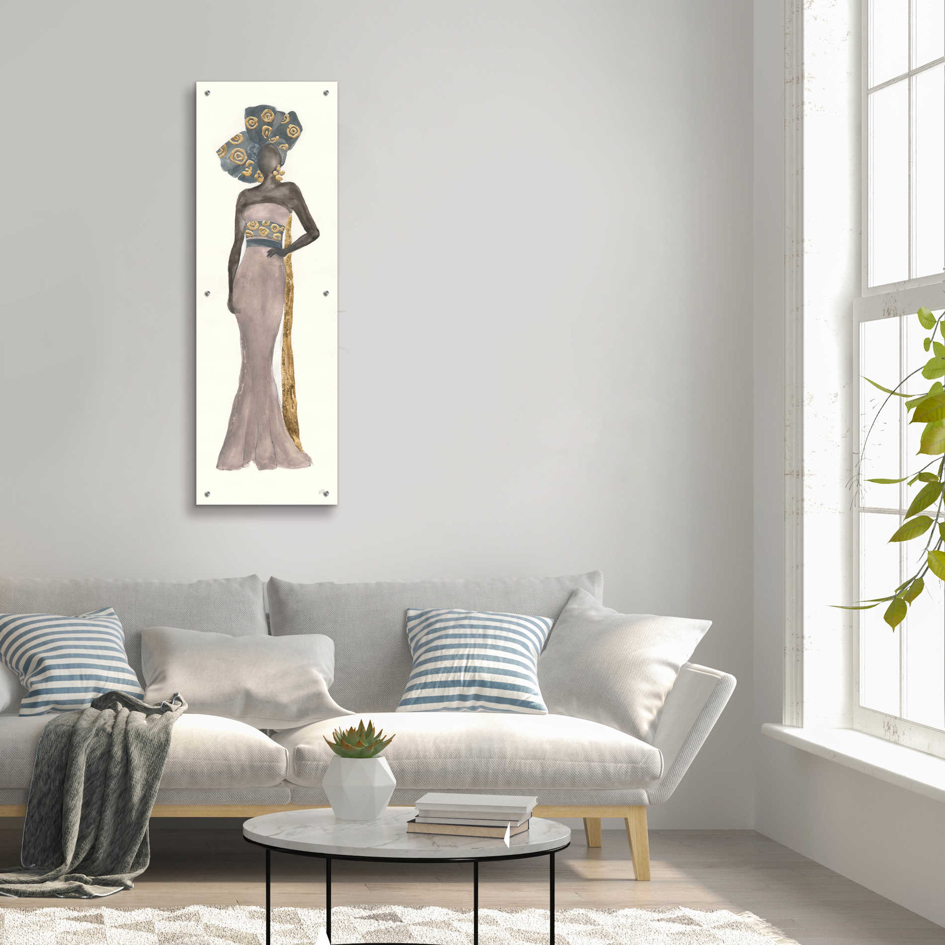 Epic Art  'Global Fashion II' by Chris Paschke,16x48