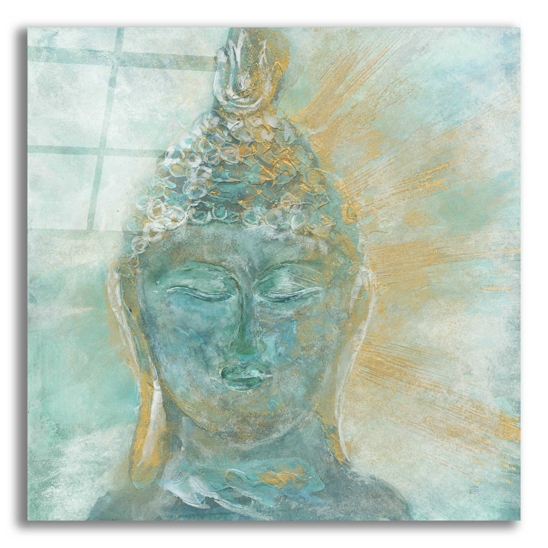 Epic Art  'Buddha Bright II' by Chris Paschke,12x12