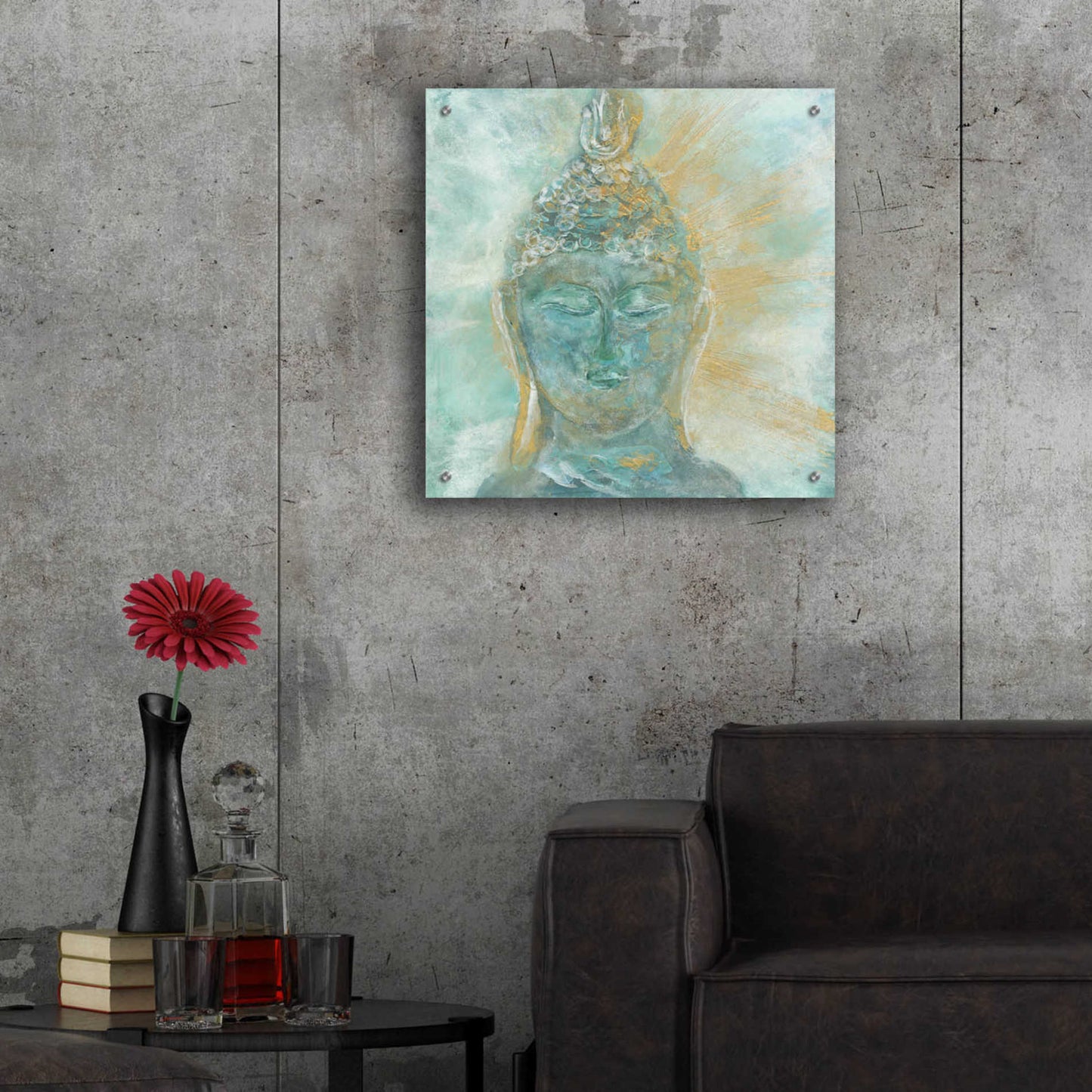 Epic Art  'Buddha Bright II' by Chris Paschke,24x24