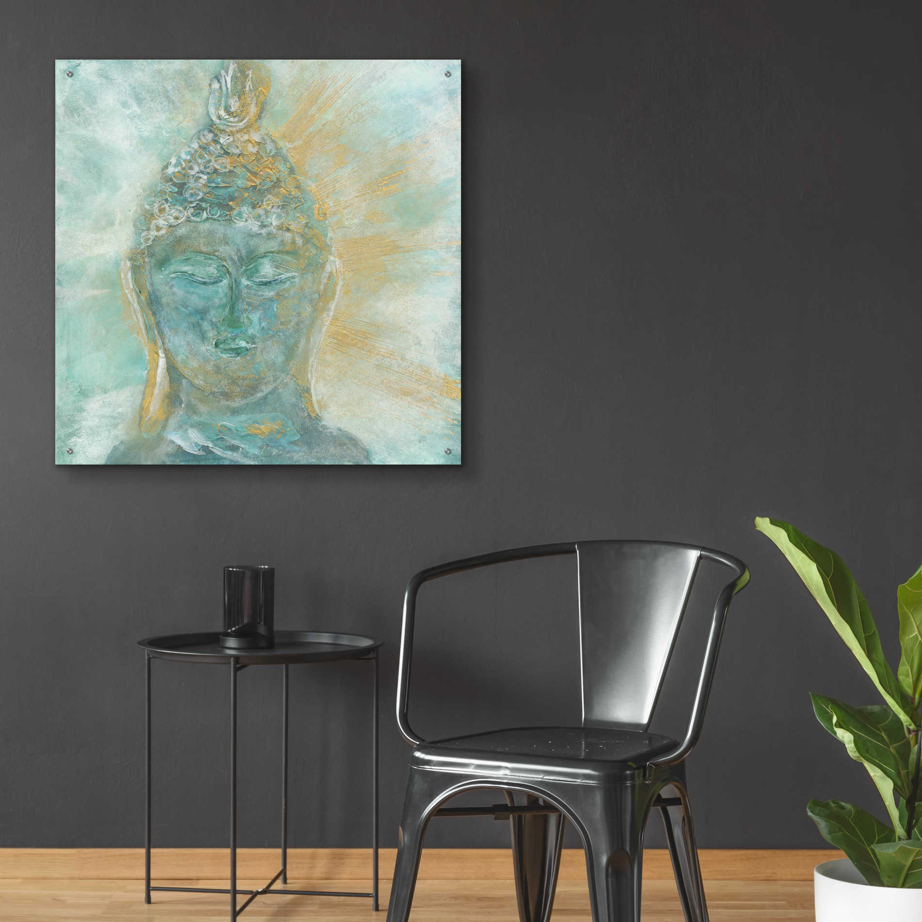 Epic Art  'Buddha Bright II' by Chris Paschke,36x36