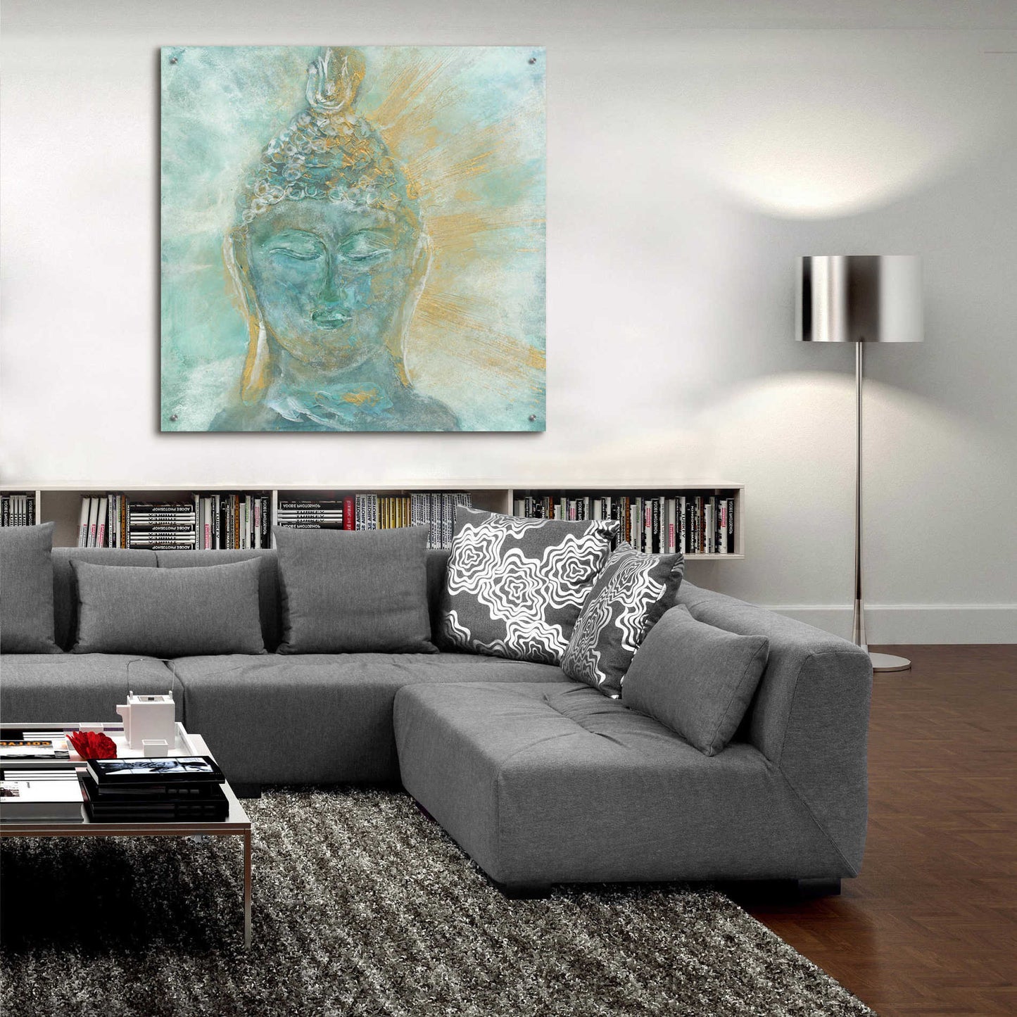 Epic Art  'Buddha Bright II' by Chris Paschke,36x36