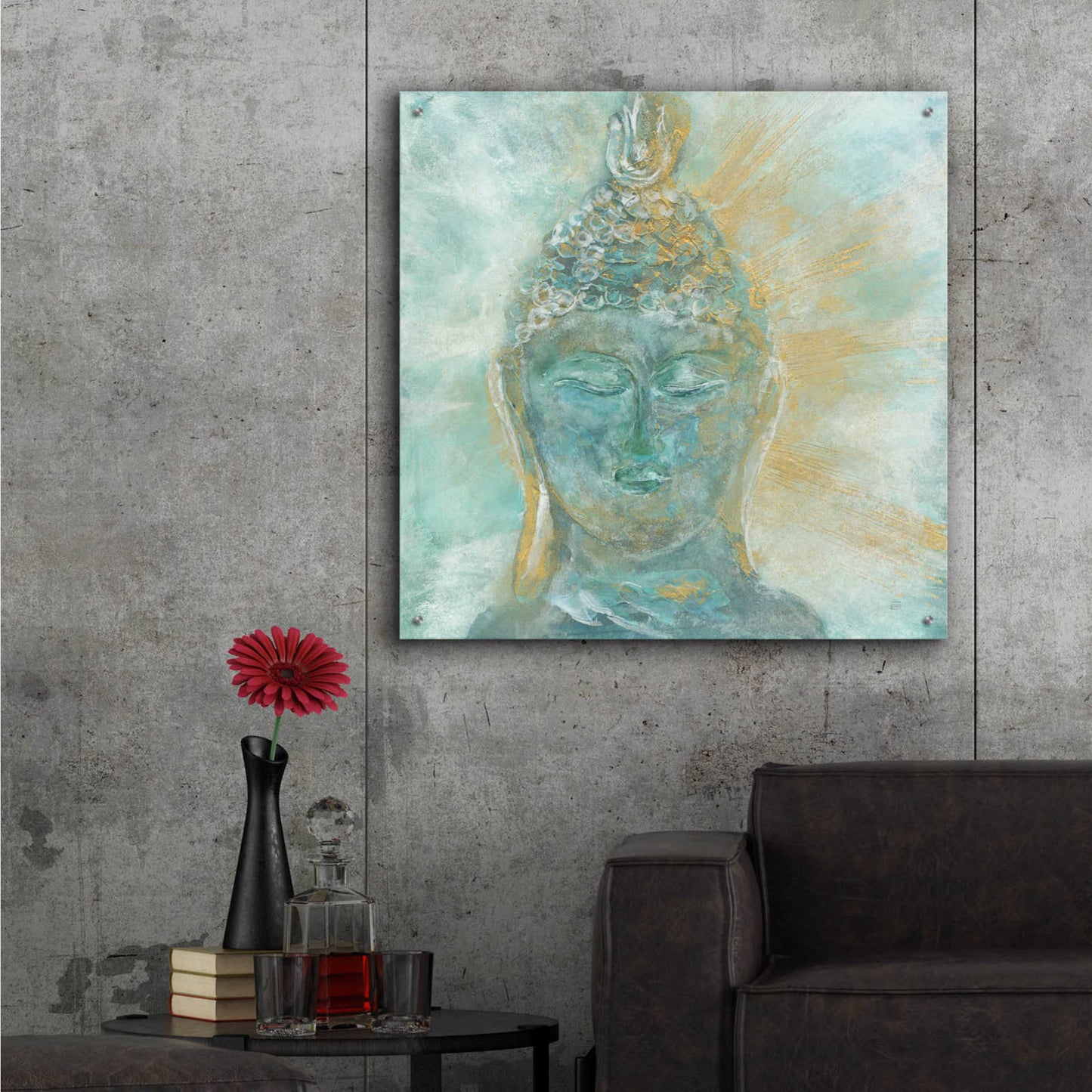 Epic Art  'Buddha Bright II' by Chris Paschke,36x36