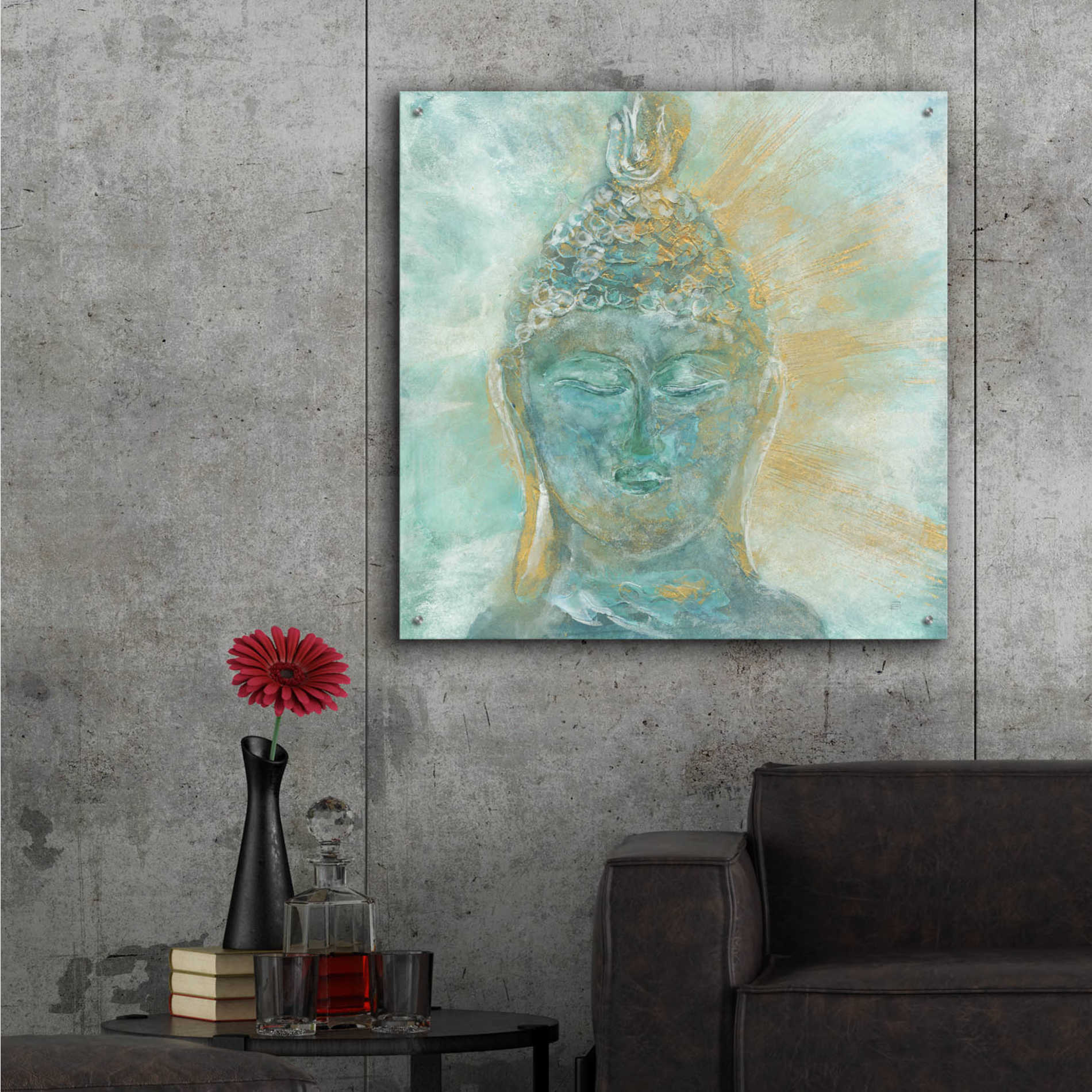 Epic Art  'Buddha Bright II' by Chris Paschke,36x36