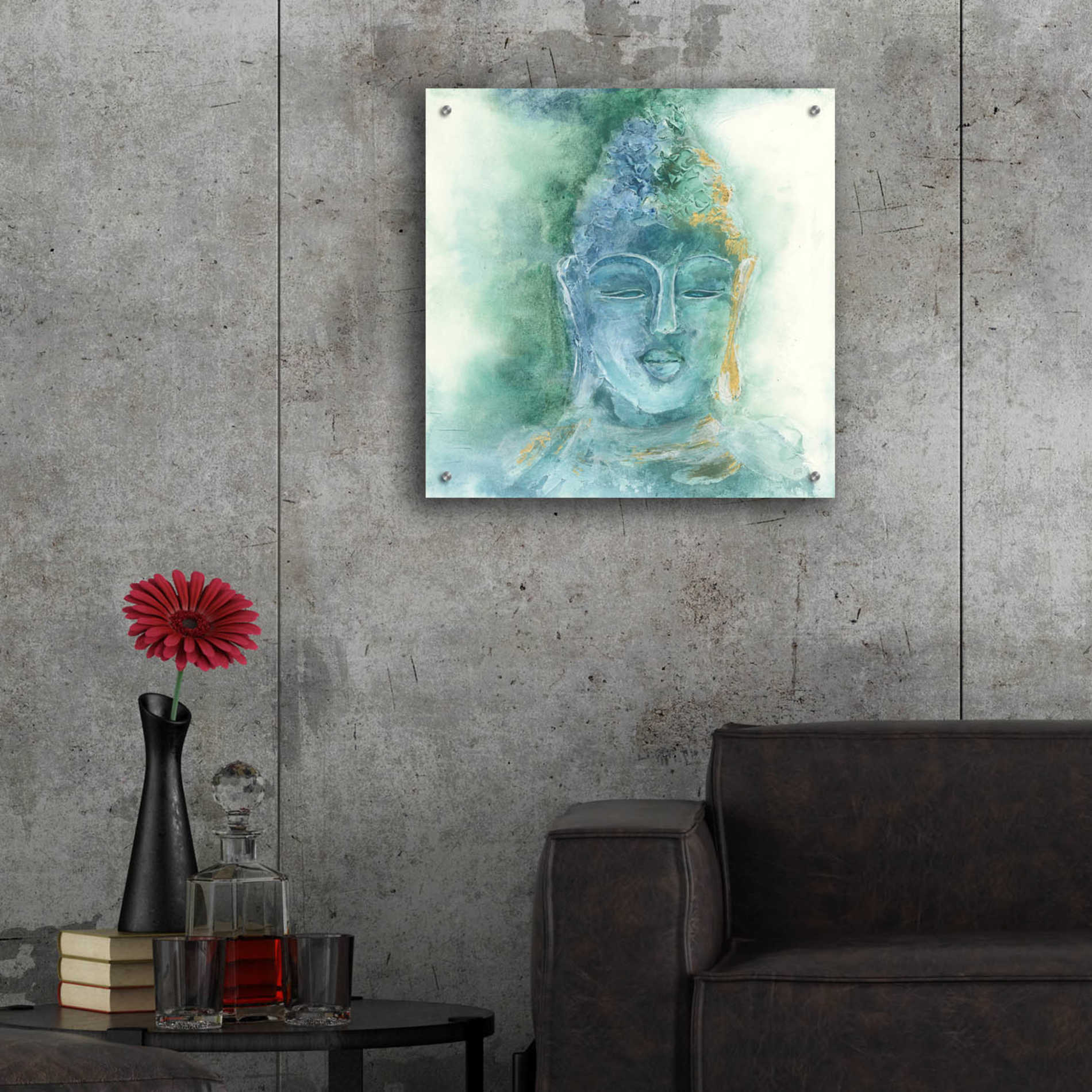 Epic Art  'Gilded Buddha II' by Chris Paschke,24x24