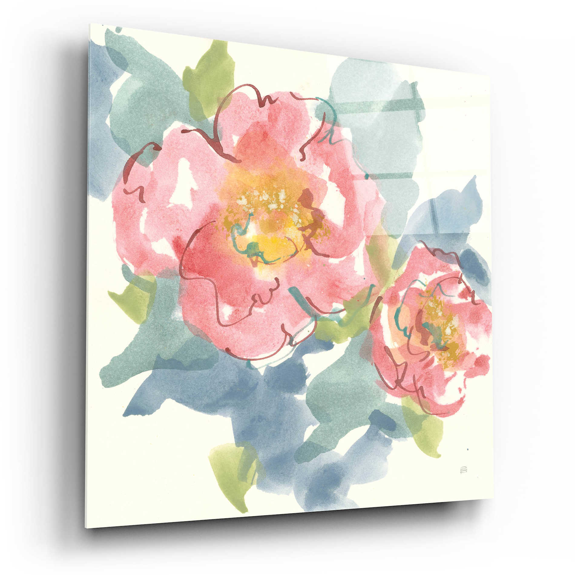 Epic Art  'Peony In The Pink I' by Chris Paschke,12x12