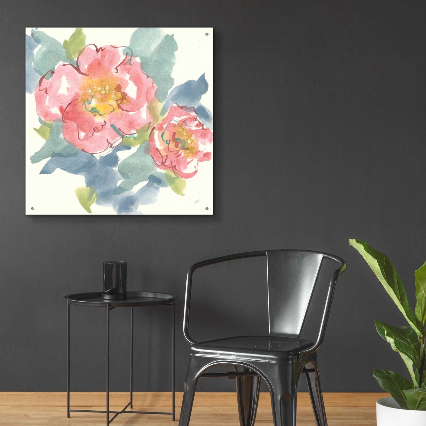 Epic Art  'Peony In The Pink I' by Chris Paschke,36x36