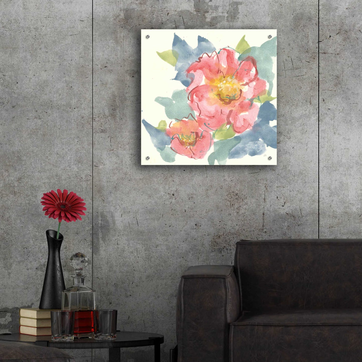 Epic Art  'Peony In The Pink II' by Chris Paschke,24x24