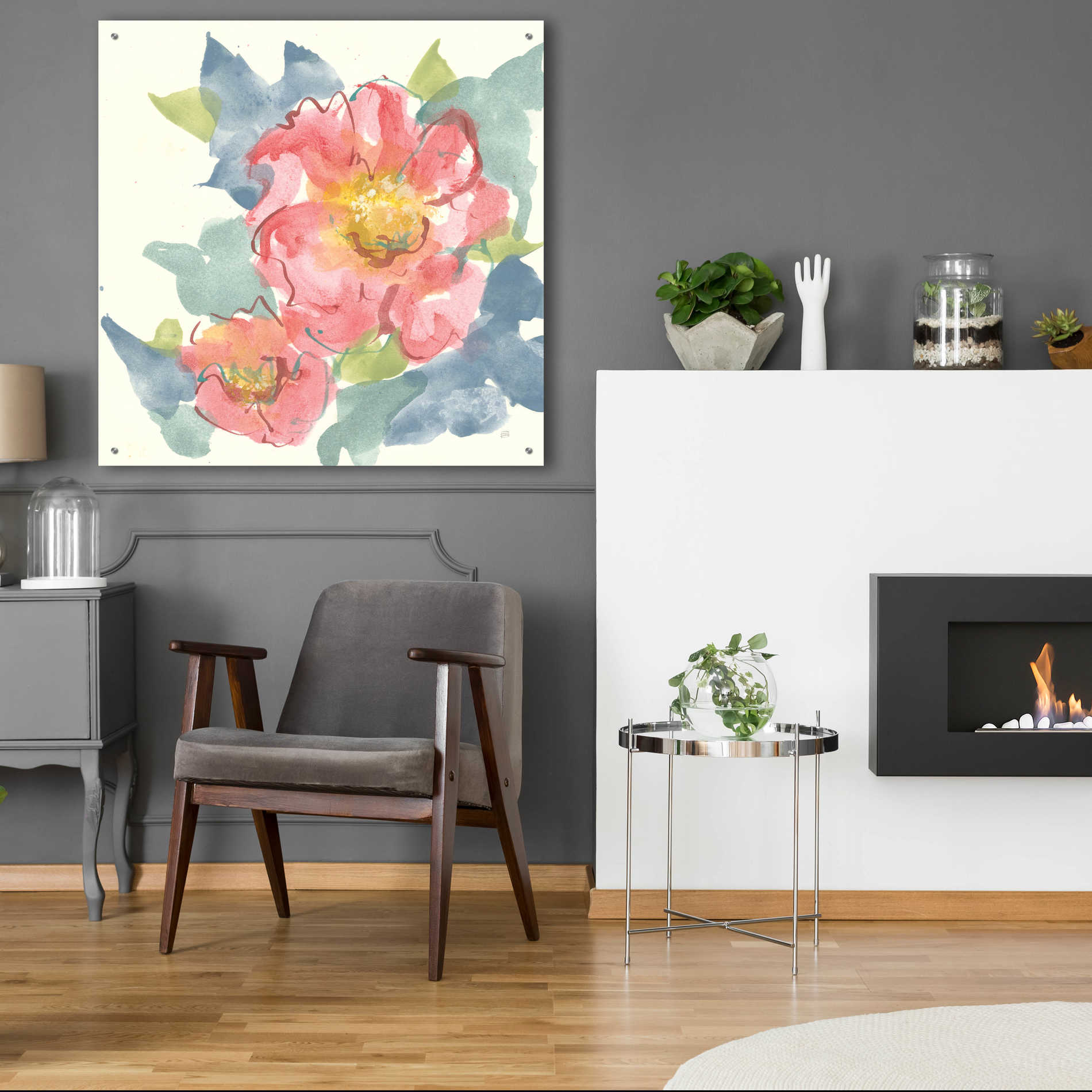 Epic Art  'Peony In The Pink II' by Chris Paschke,36x36