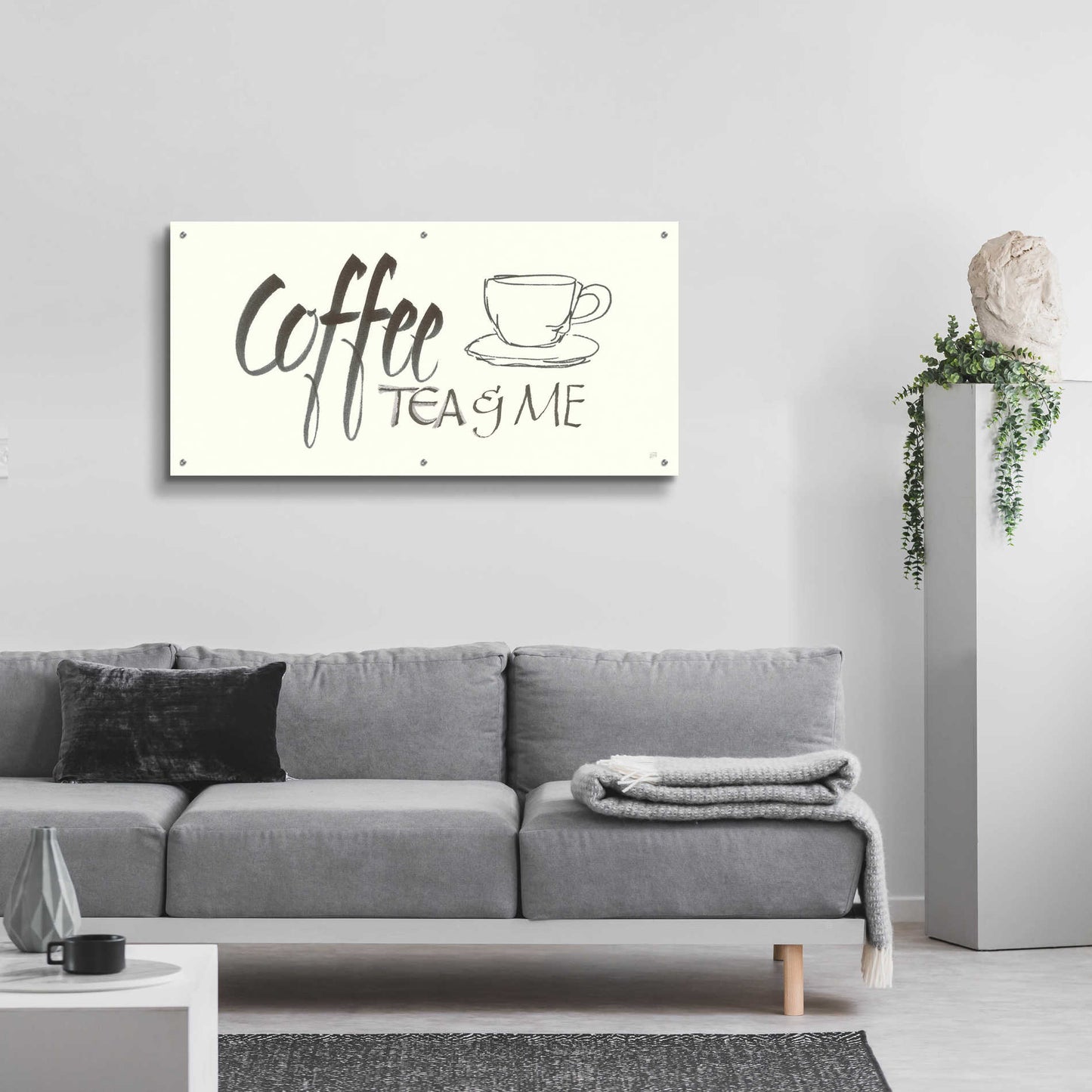 Epic Art  'Coffee Sayings II' by Chris Paschke,48x24