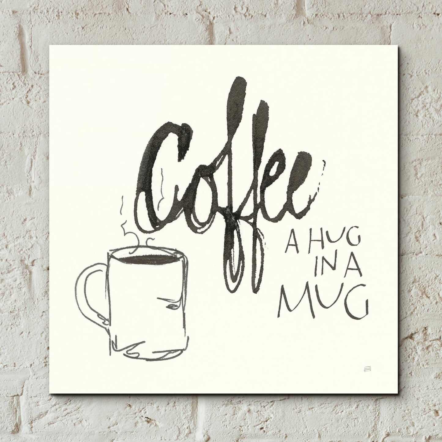 Epic Art  'Coffee Sayings V' by Chris Paschke,12x12