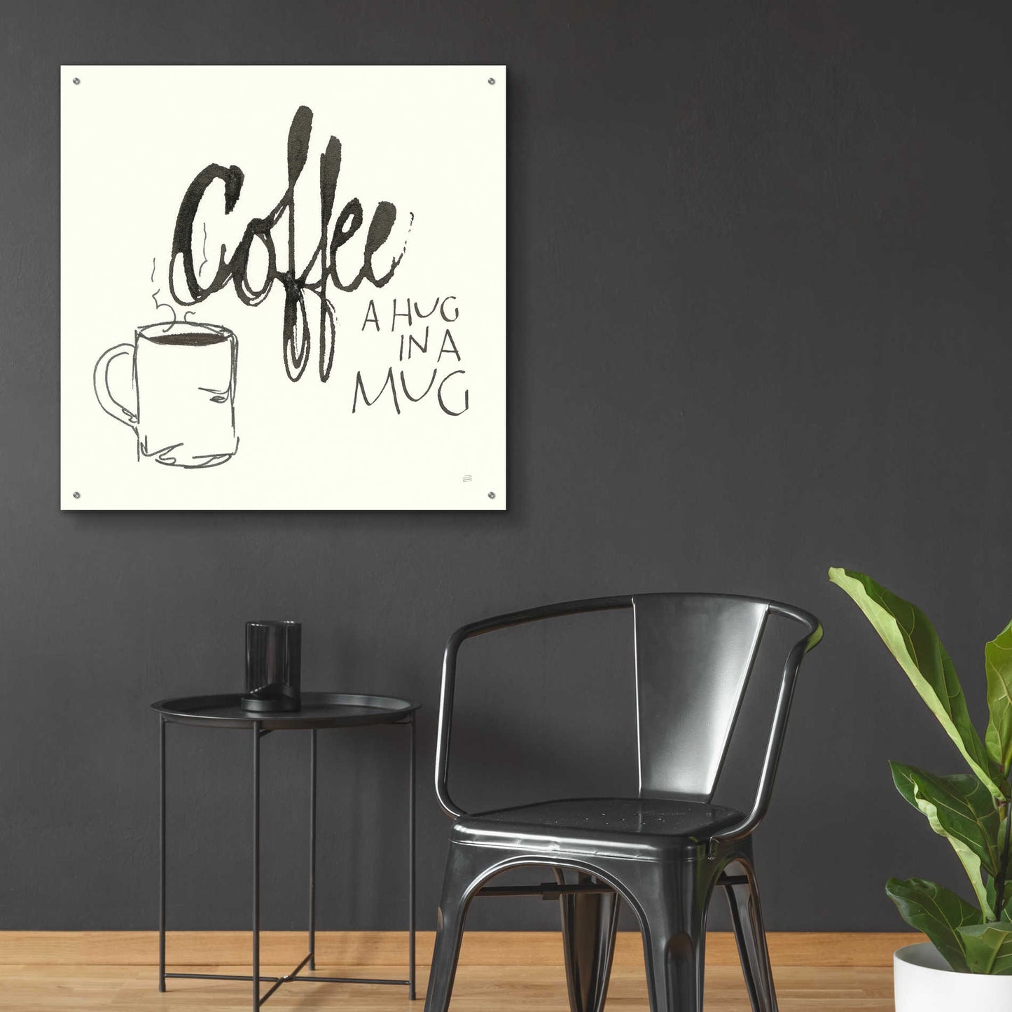 Epic Art  'Coffee Sayings V' by Chris Paschke,36x36