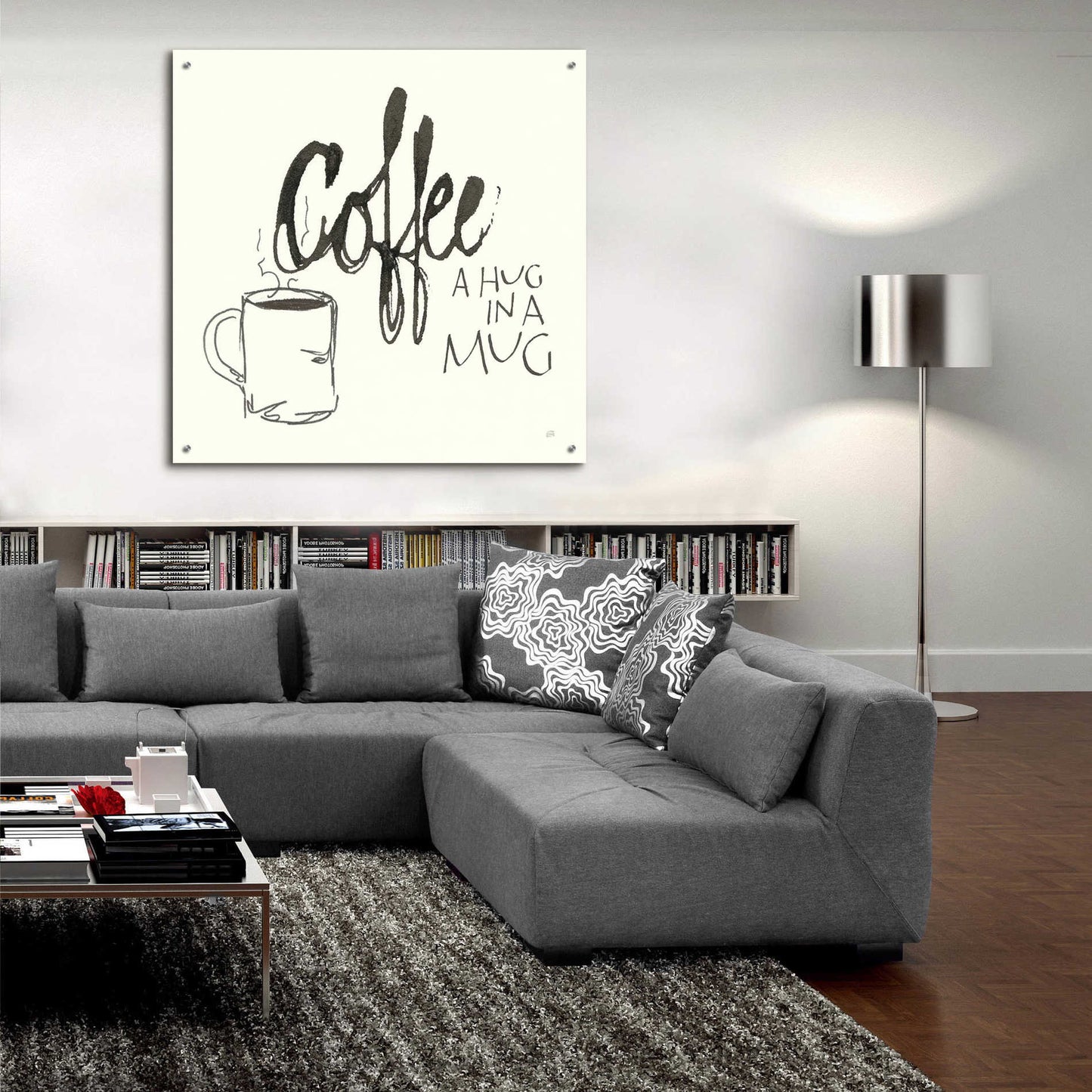 Epic Art  'Coffee Sayings V' by Chris Paschke,36x36