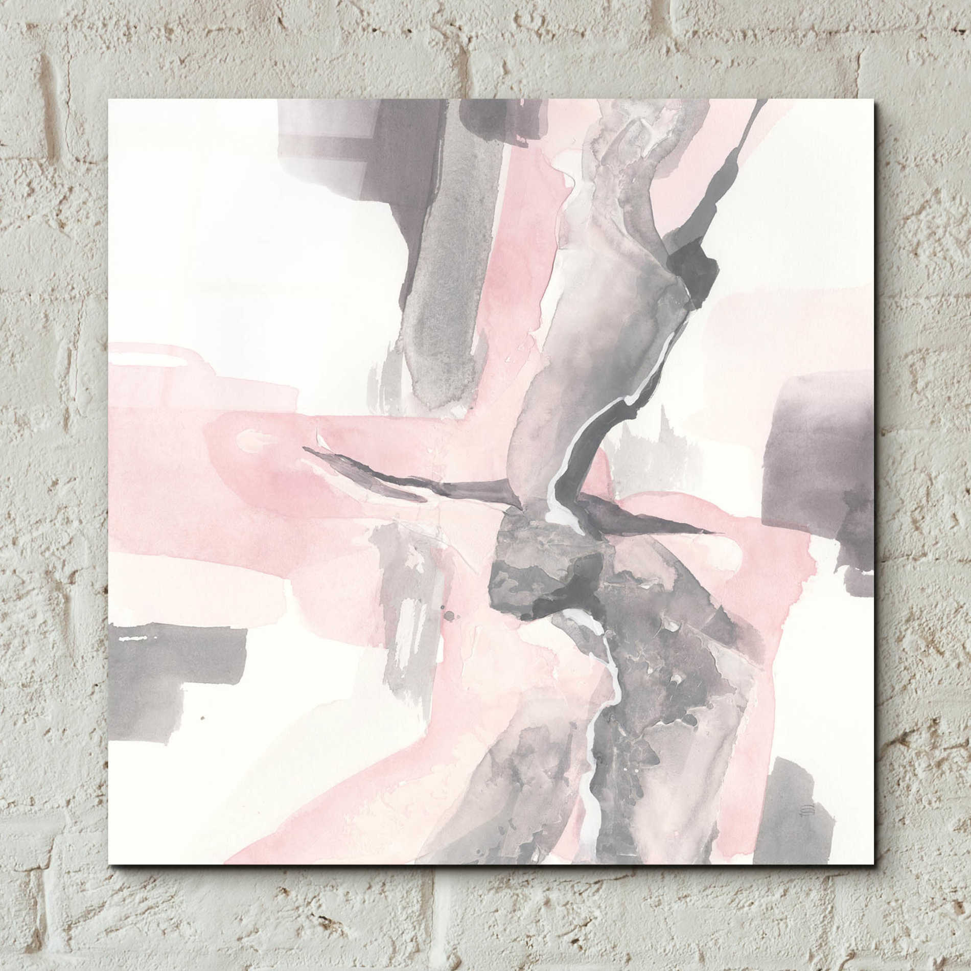 Epic Art  'Blushing Grey I' by Chris Paschke,12x12