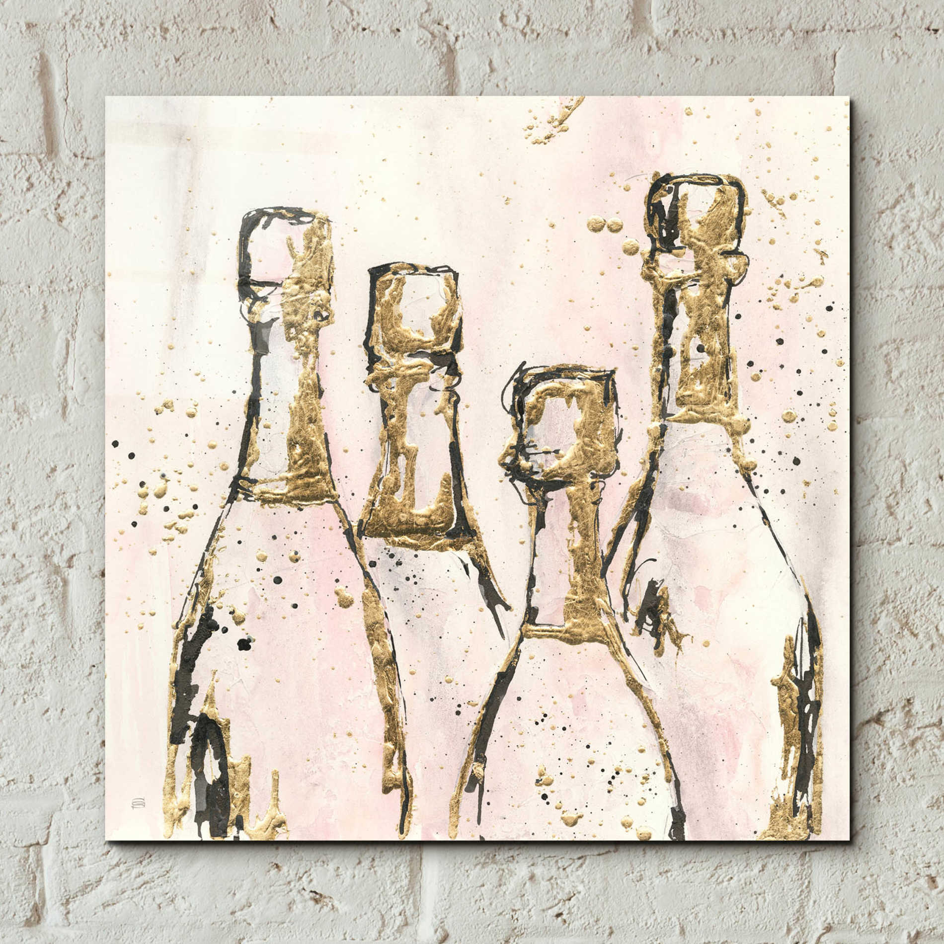 Epic Art  'Champagne Is Grand I' by Chris Paschke,12x12