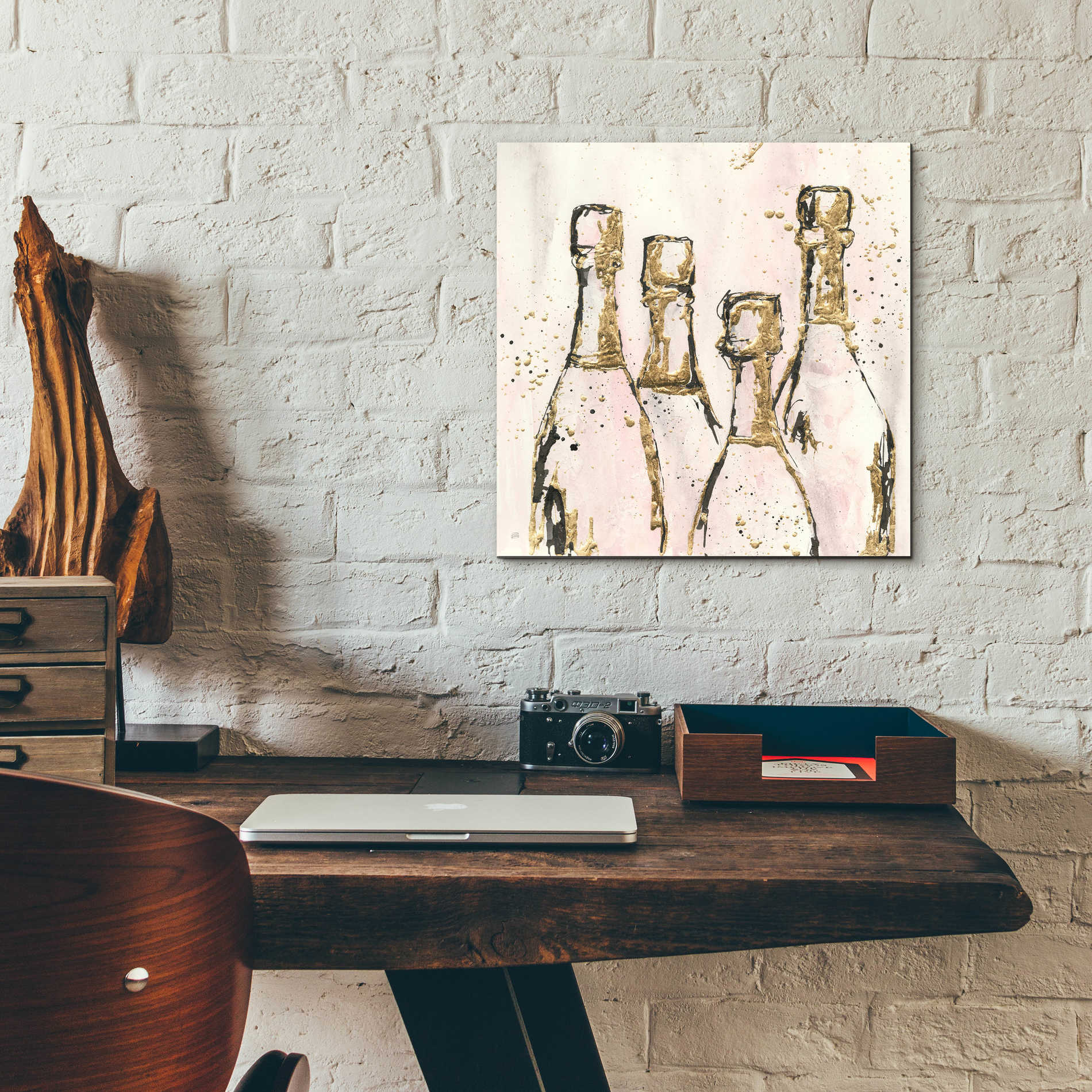 Epic Art  'Champagne Is Grand I' by Chris Paschke,12x12