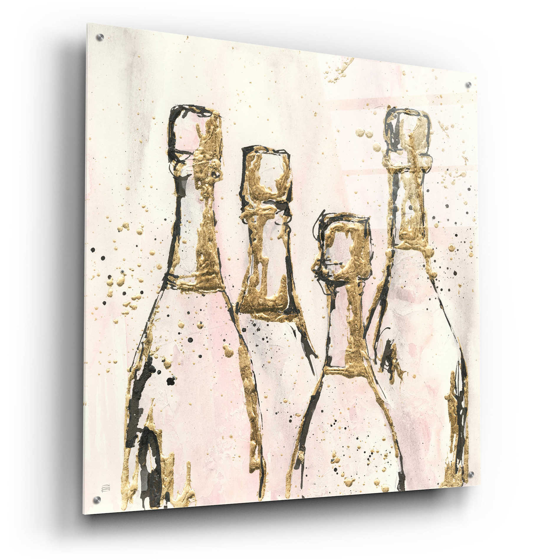 Epic Art  'Champagne Is Grand I' by Chris Paschke,36x36