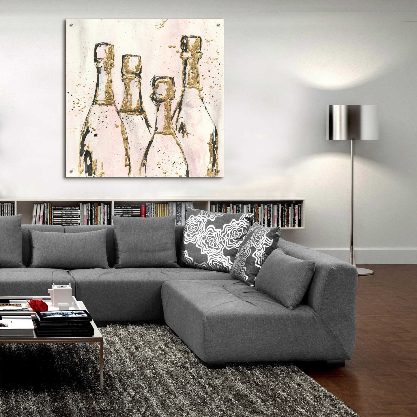 Epic Art  'Champagne Is Grand I' by Chris Paschke,36x36