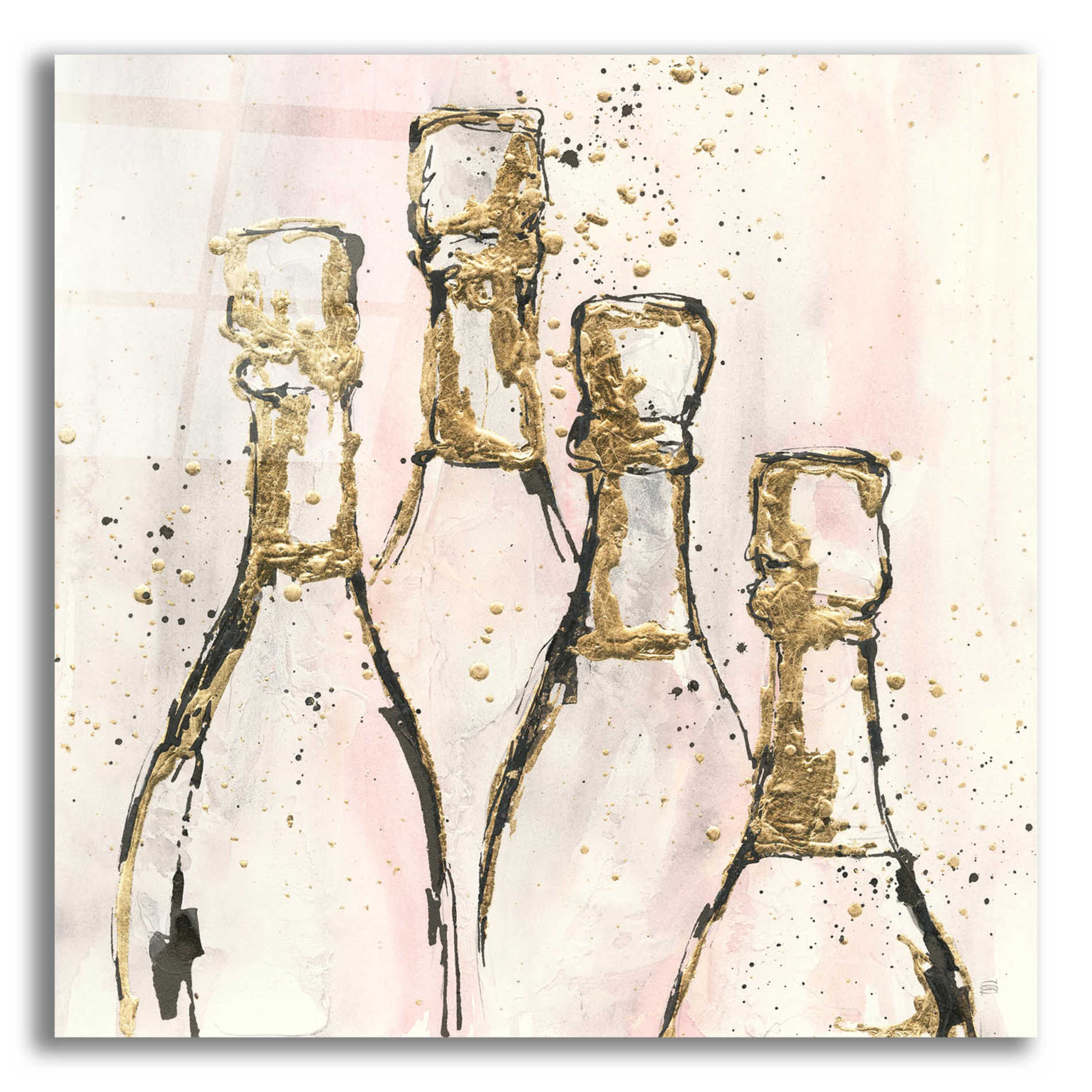 Epic Art  'Champagne Is Grand II' by Chris Paschke,12x12