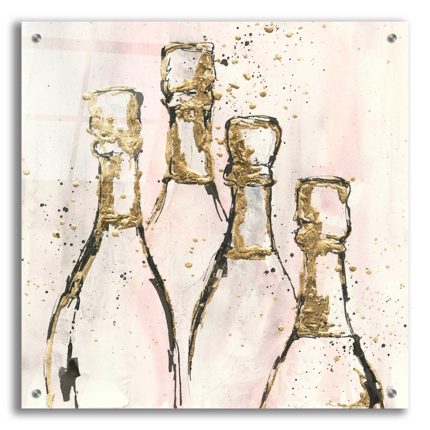 Epic Art  'Champagne Is Grand II' by Chris Paschke,24x24