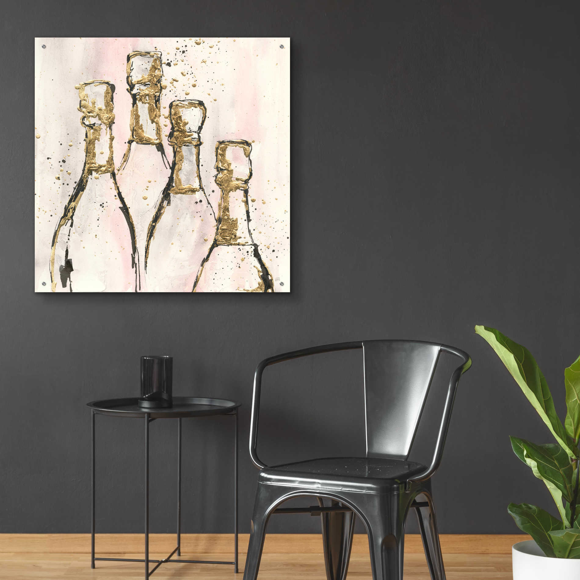 Epic Art  'Champagne Is Grand II' by Chris Paschke,36x36