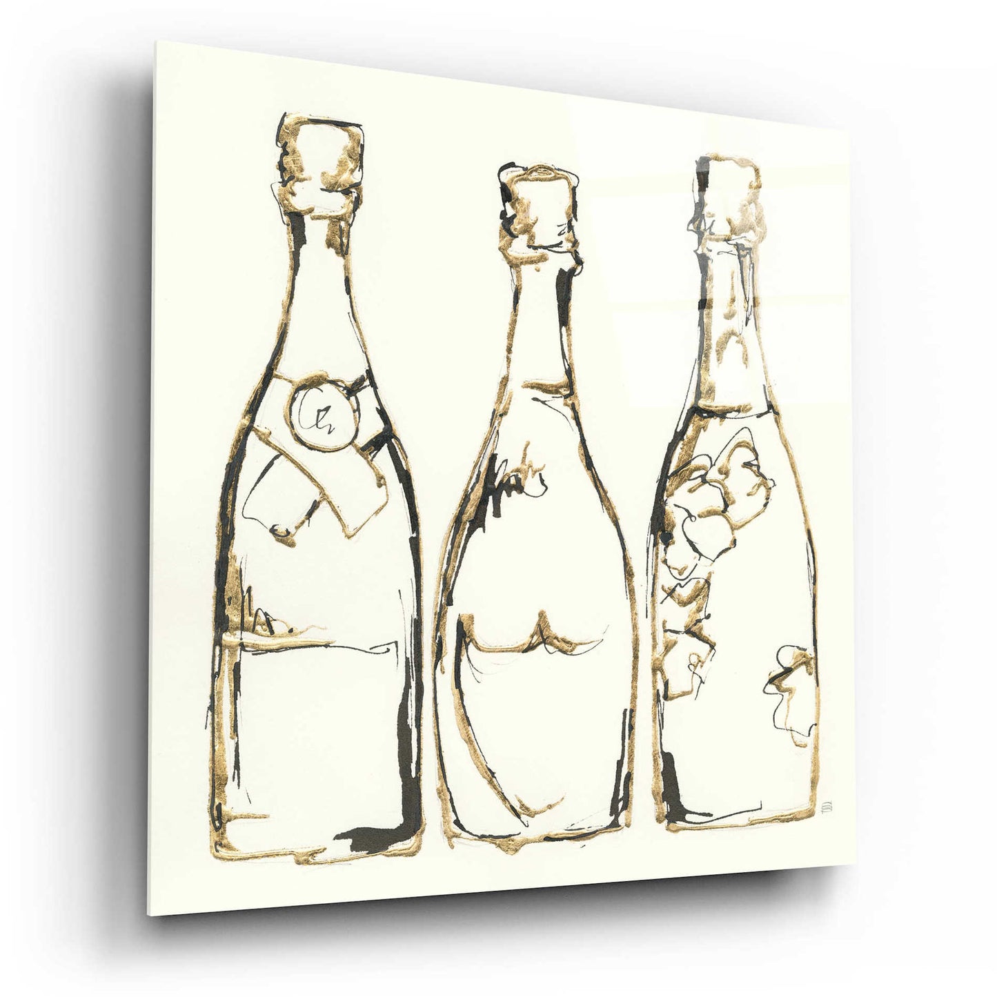 Epic Art  'Champagne Is Grand III' by Chris Paschke,12x12