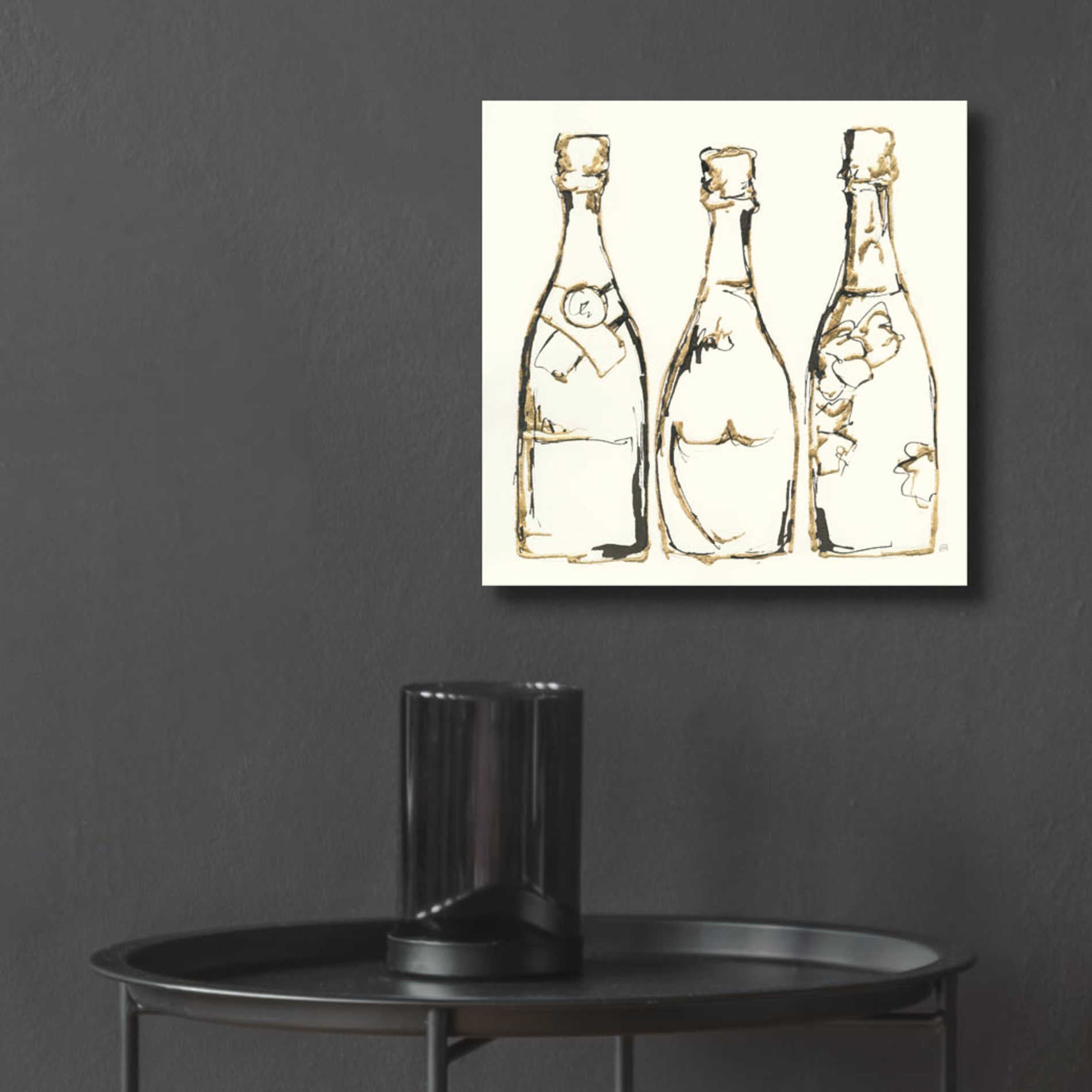 Epic Art  'Champagne Is Grand III' by Chris Paschke,12x12