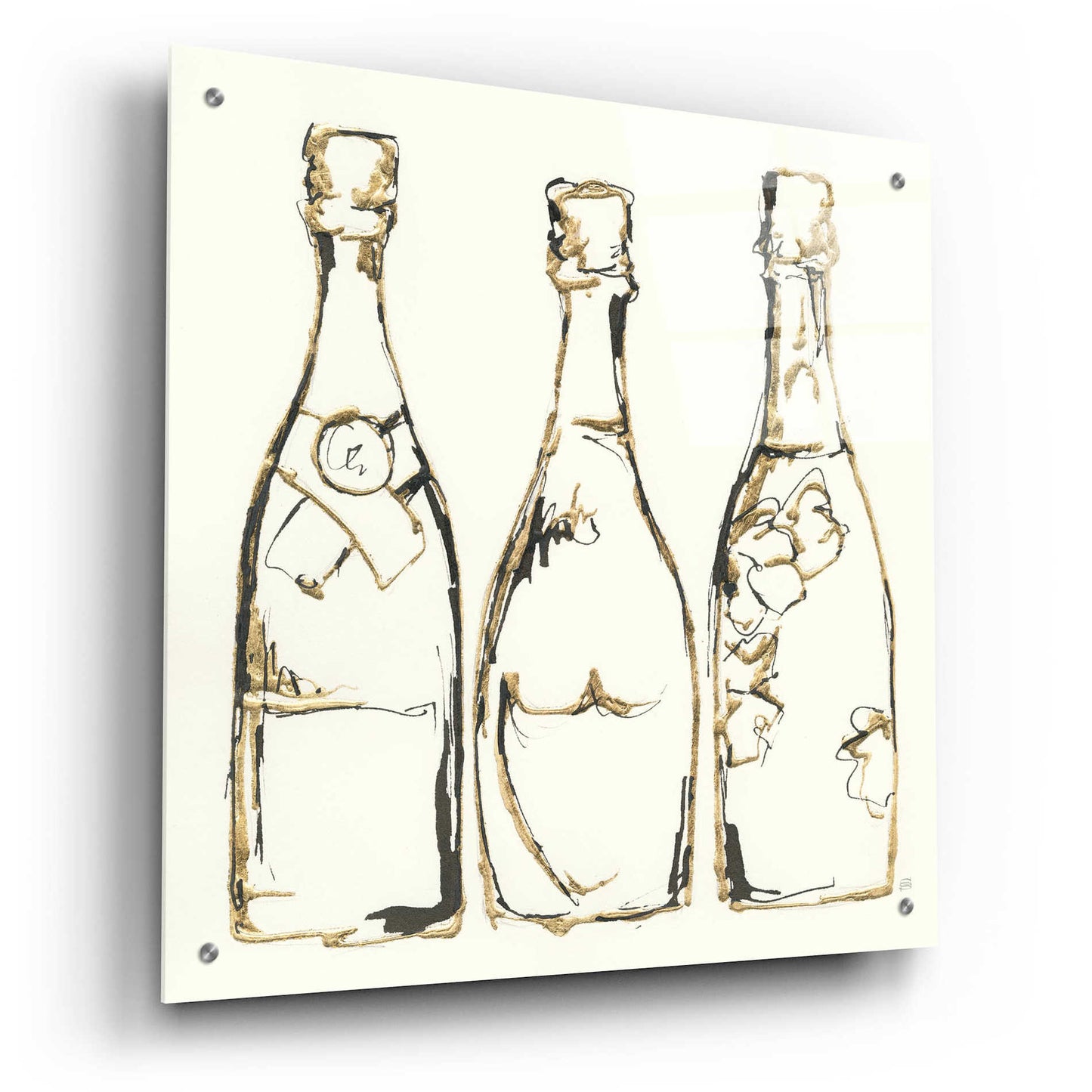 Epic Art  'Champagne Is Grand III' by Chris Paschke,24x24