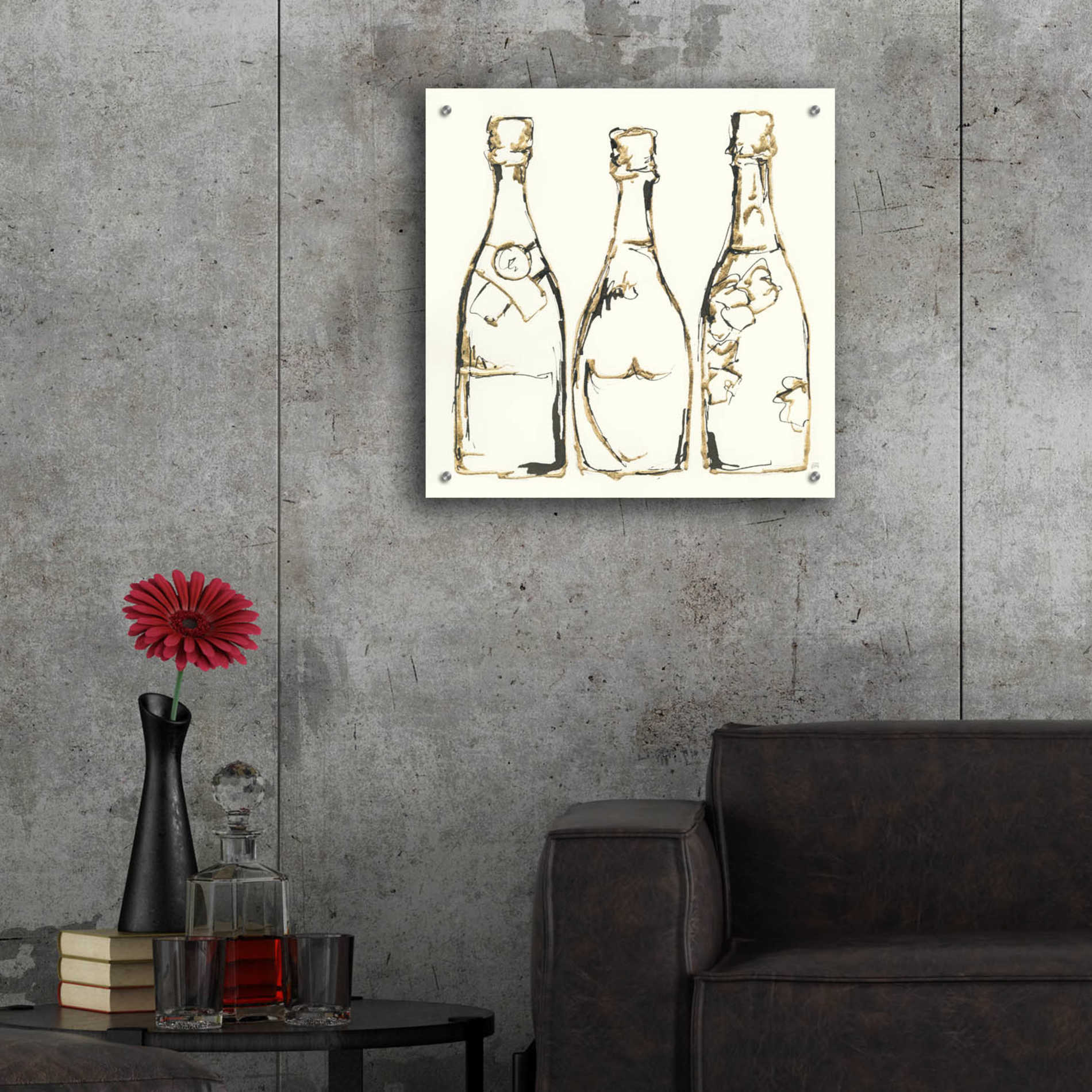 Epic Art  'Champagne Is Grand III' by Chris Paschke,24x24