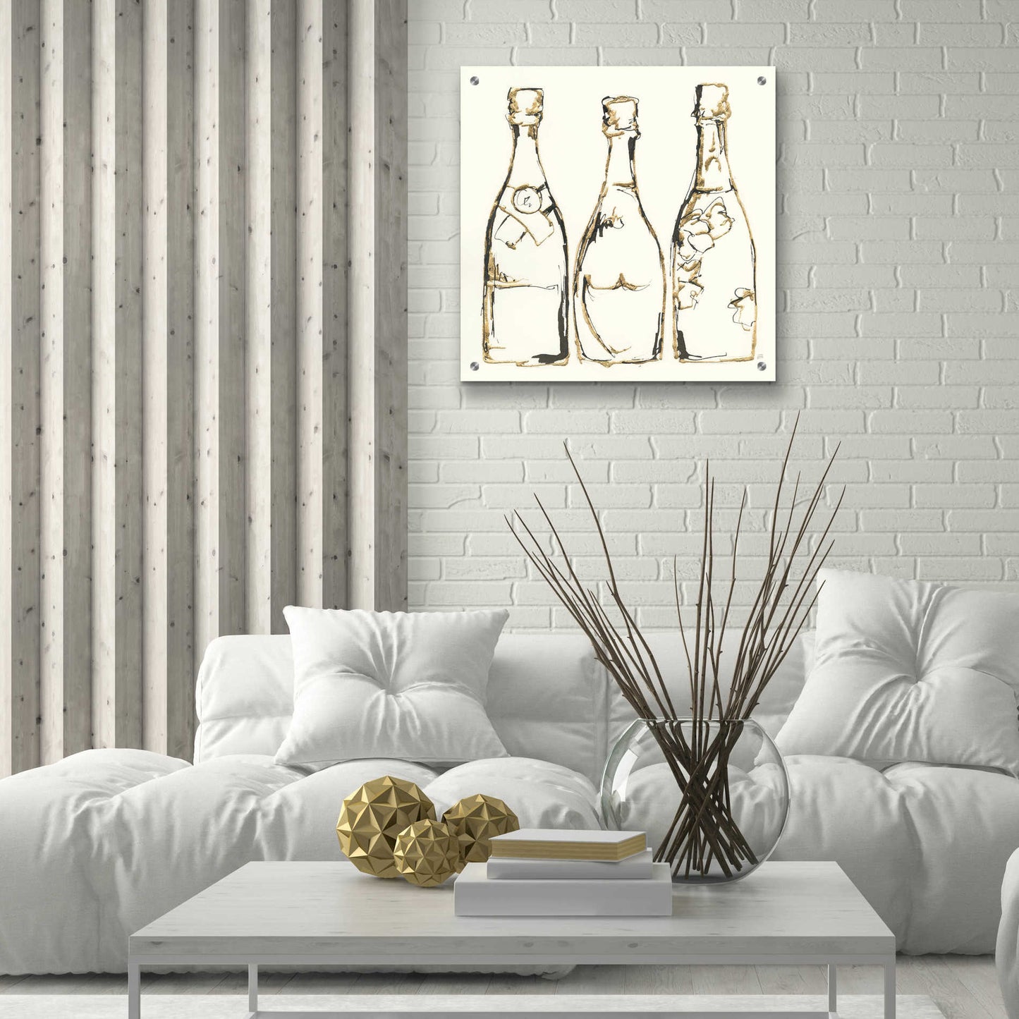 Epic Art  'Champagne Is Grand III' by Chris Paschke,24x24