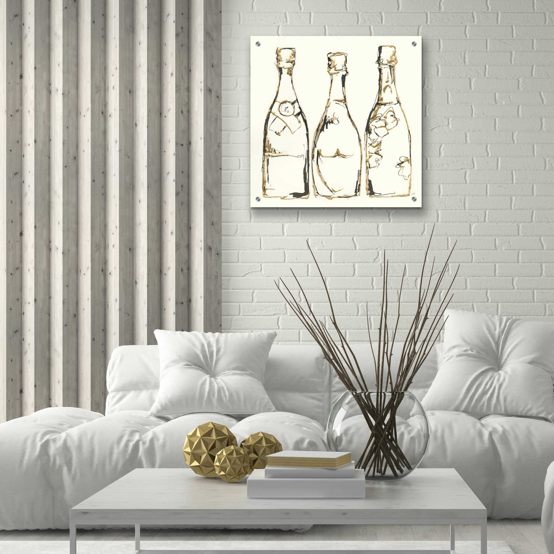 Epic Art  'Champagne Is Grand III' by Chris Paschke,24x24