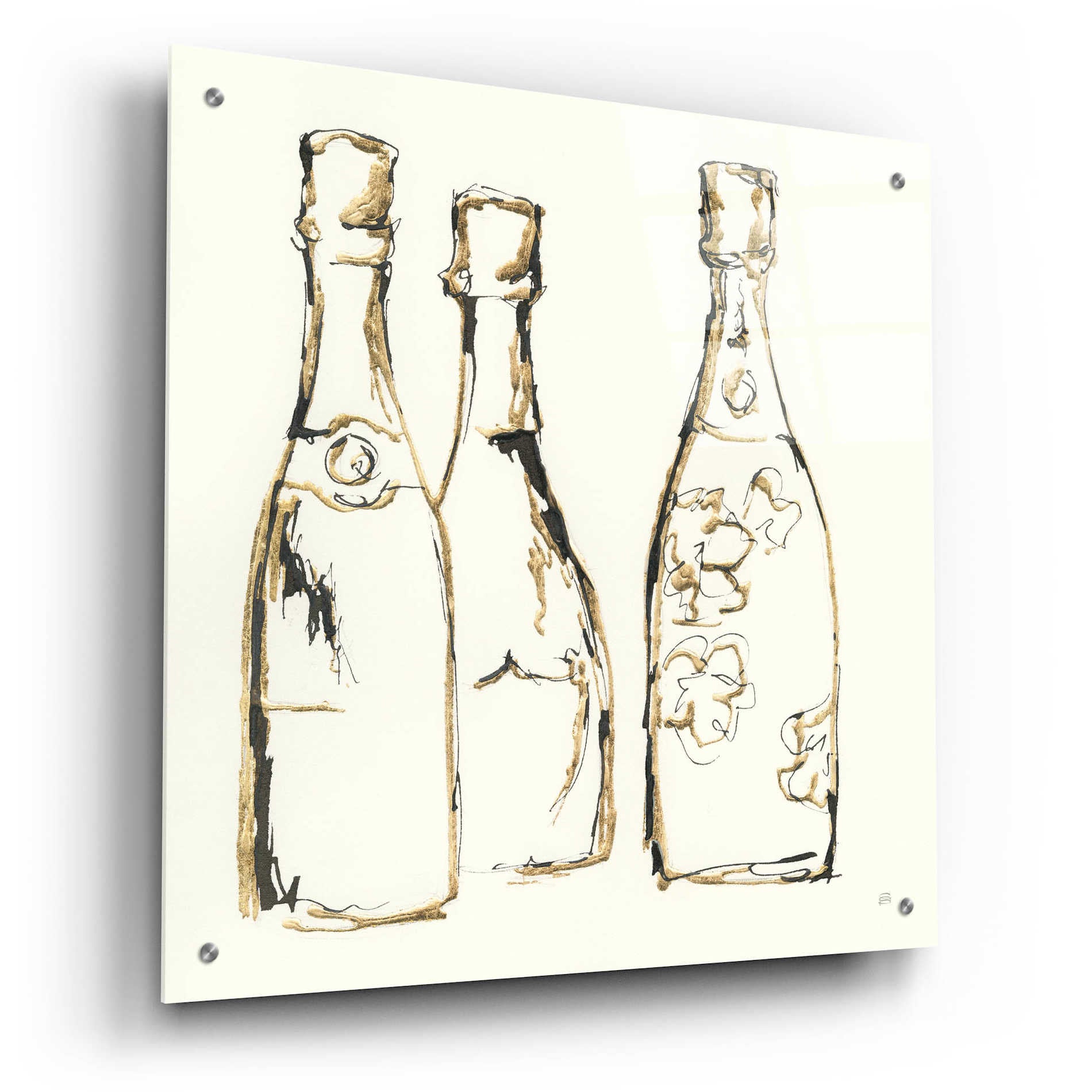 Epic Art  'Champagne Is Grand IV' by Chris Paschke,24x24