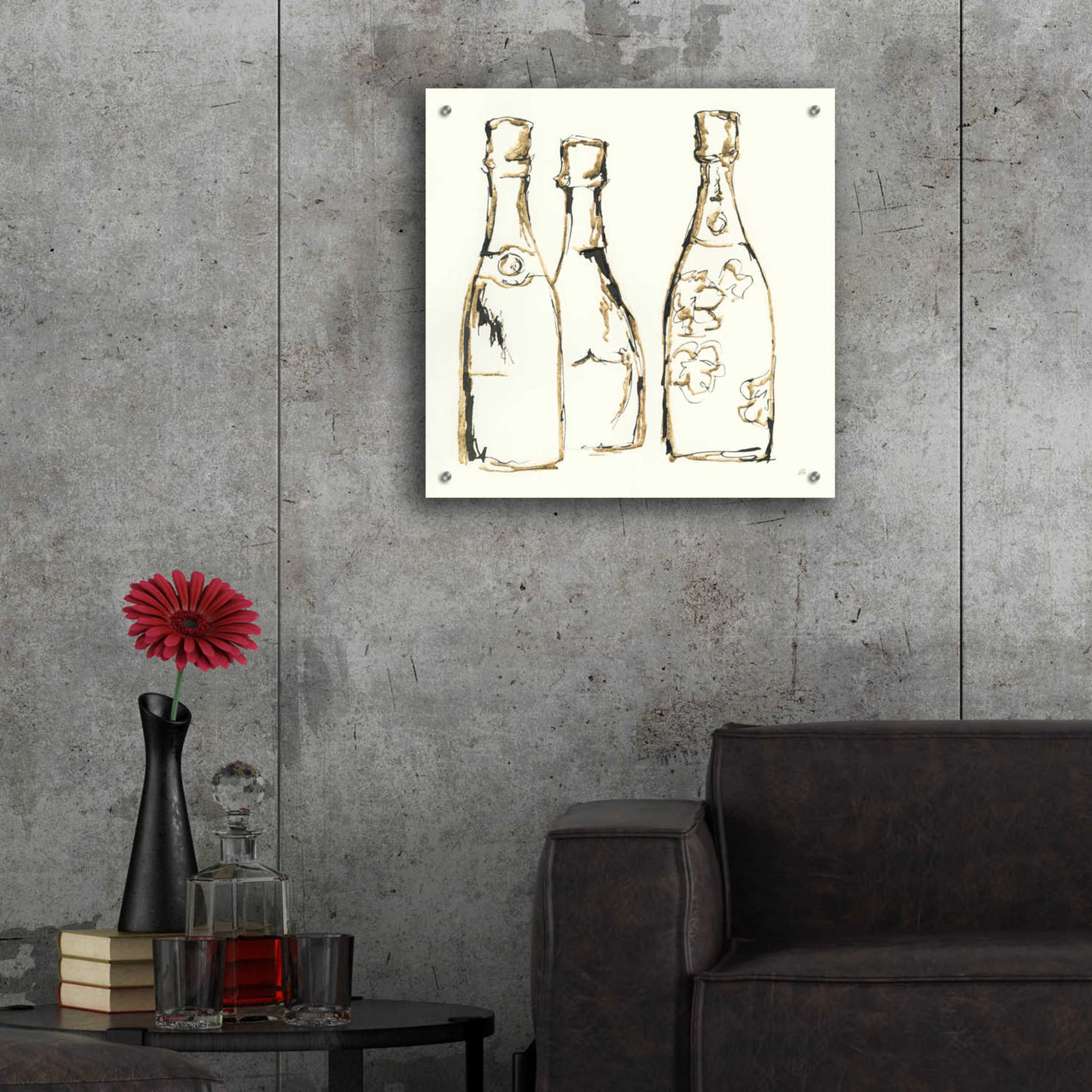 Epic Art  'Champagne Is Grand IV' by Chris Paschke,24x24