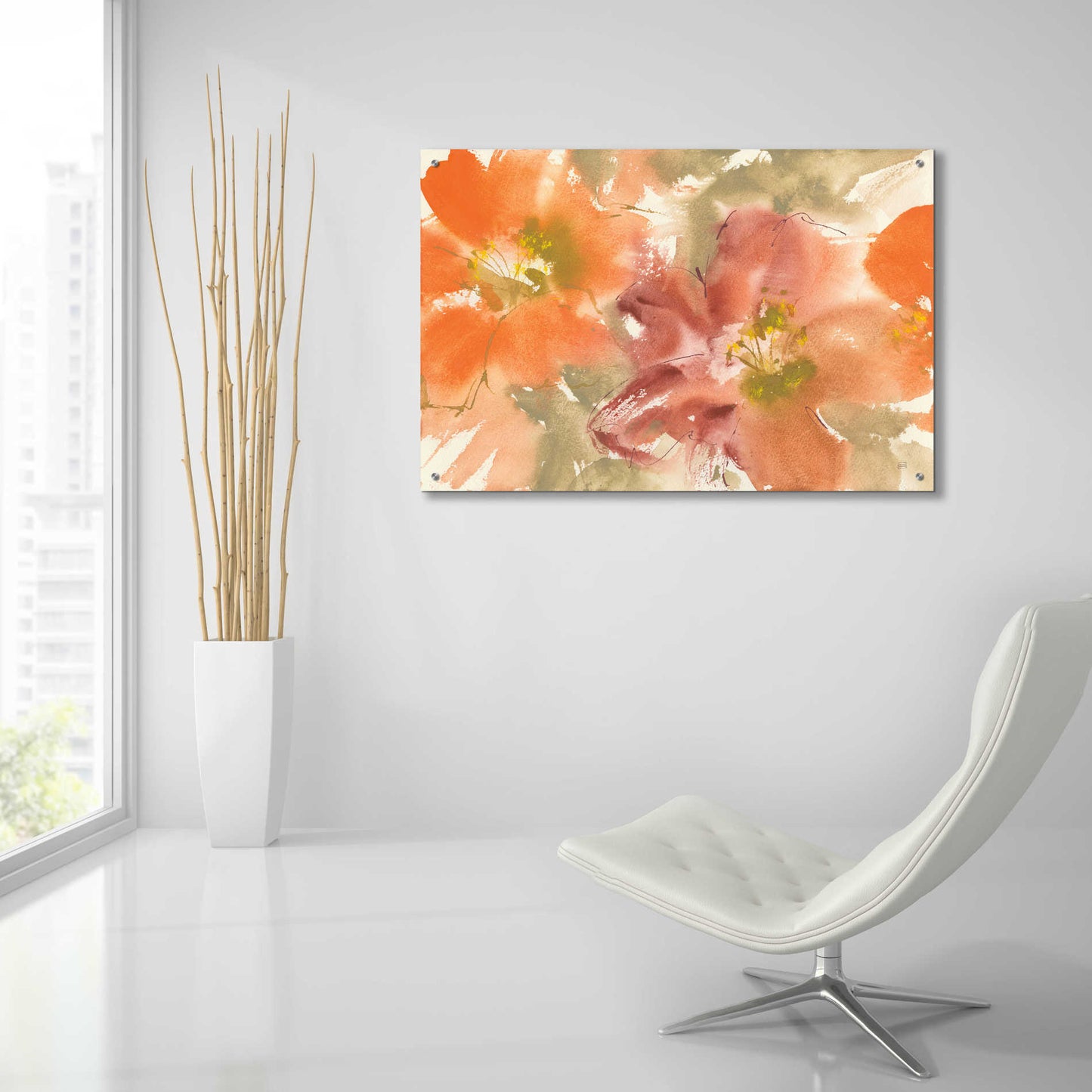 Epic Art  'Tribal Lilies II' by Chris Paschke,36x24