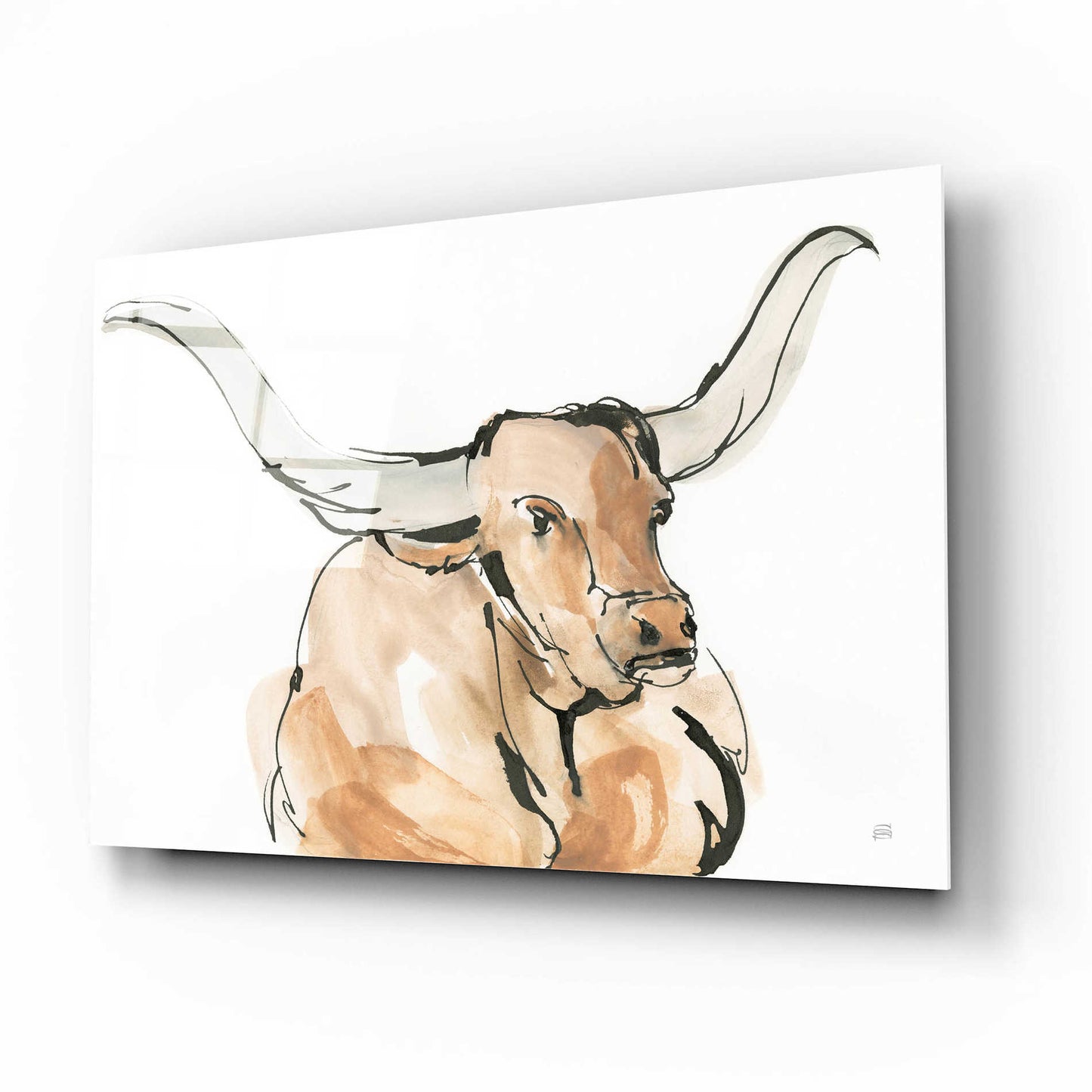 Epic Art  'Longhorn I' by Chris Paschke,16x12