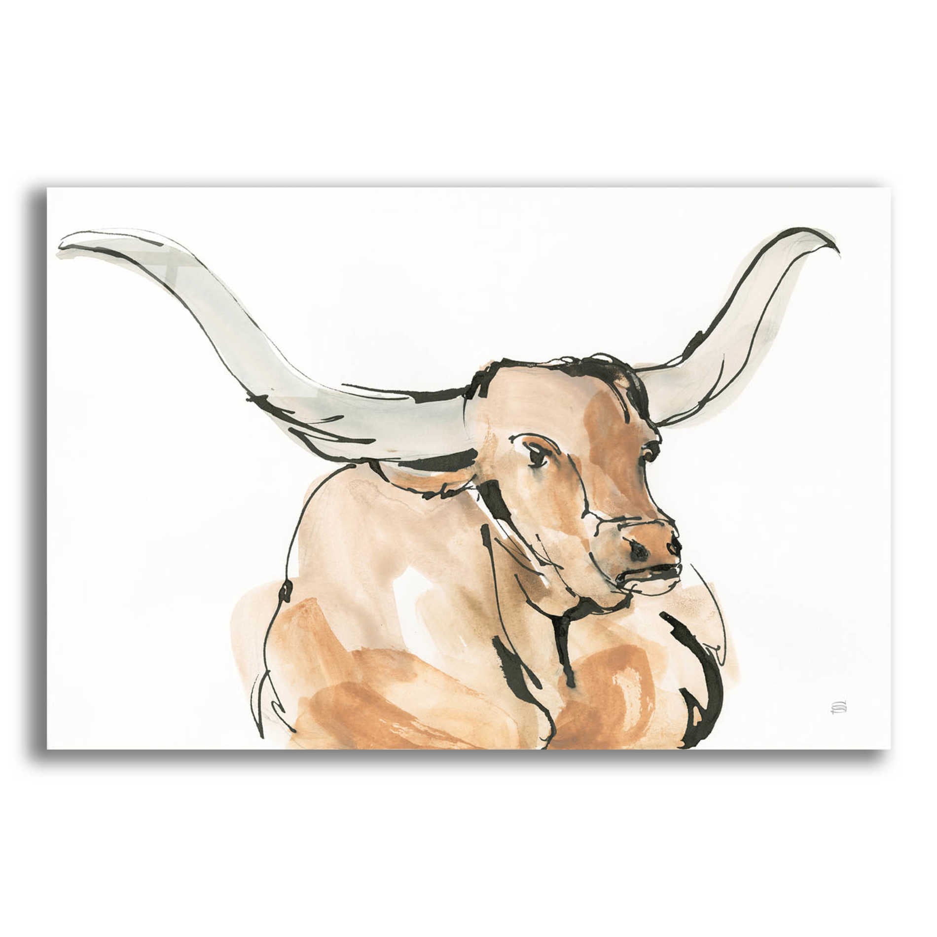 Epic Art  'Longhorn I' by Chris Paschke,24x16