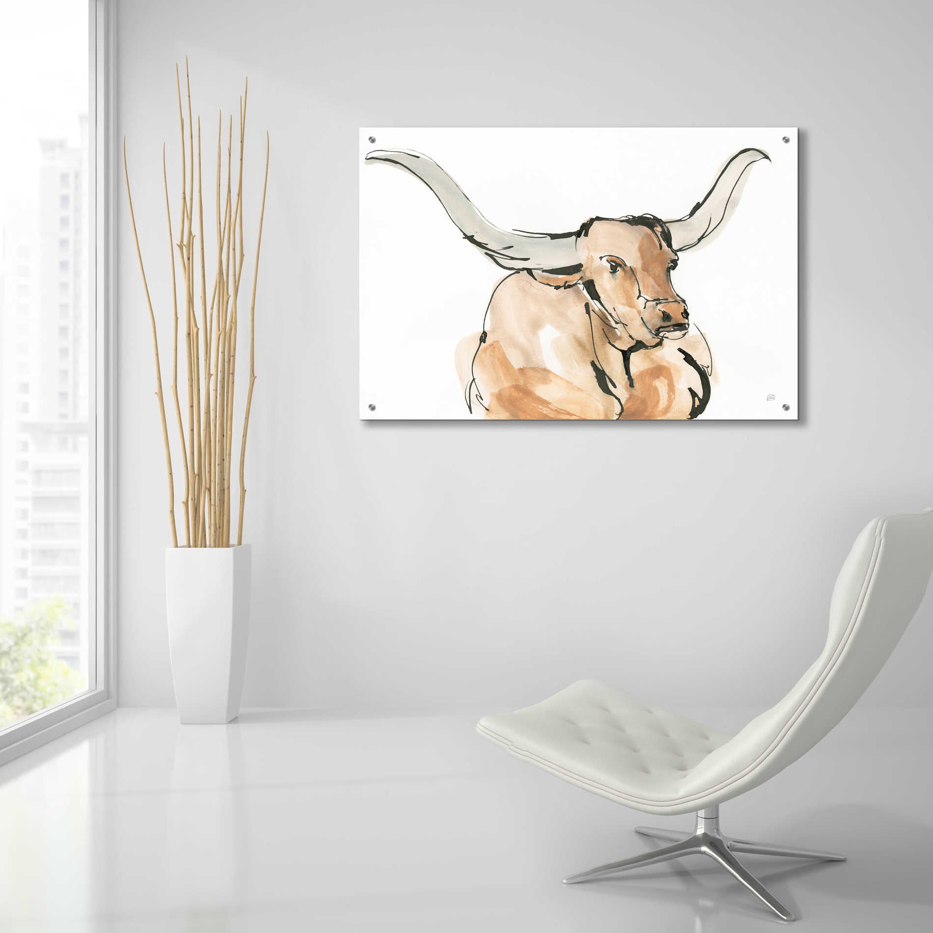 Epic Art  'Longhorn I' by Chris Paschke,36x24